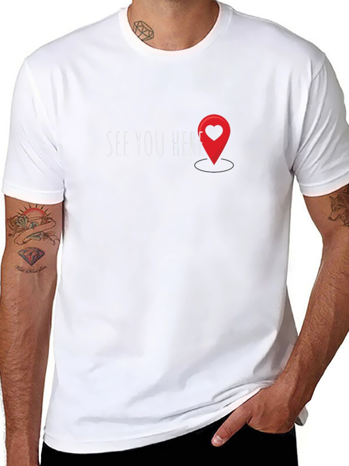 See You Here Graphic Tee