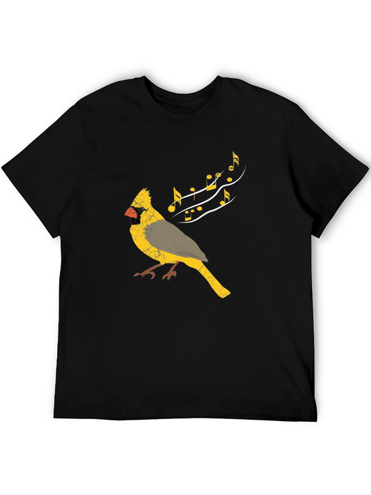 Singing Bird Graphic T-Shirt
