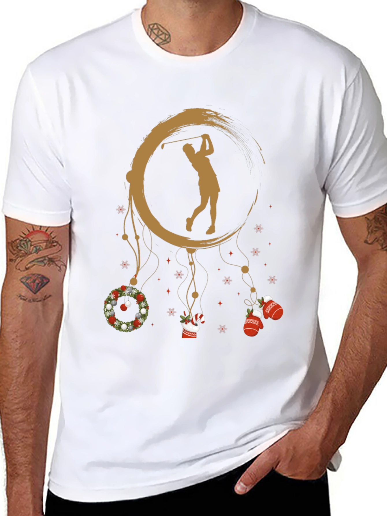 Holiday Golf Dreamcatcher T-Shirt
