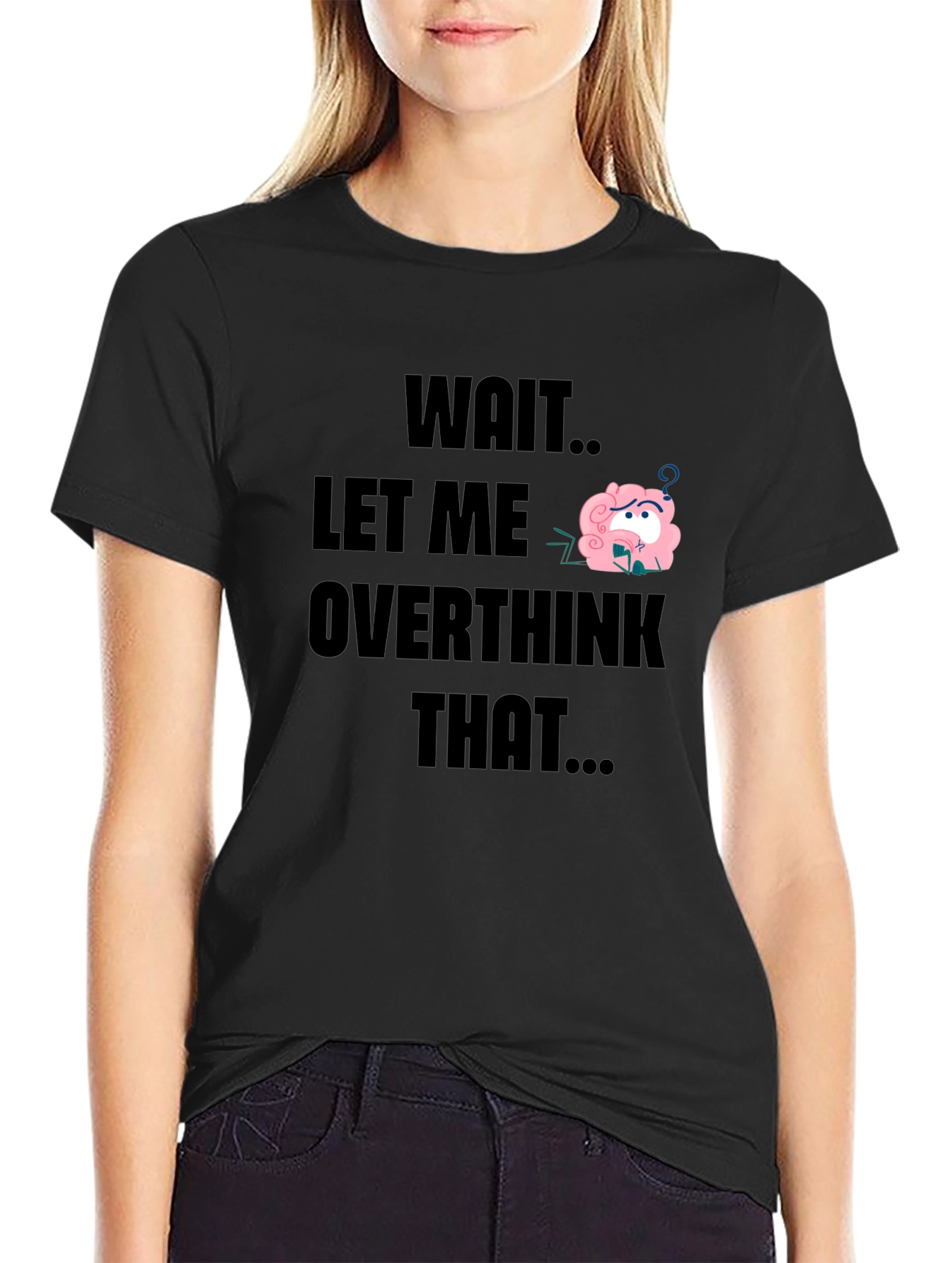 Overthink T-Shirt - Funny Brain Tee