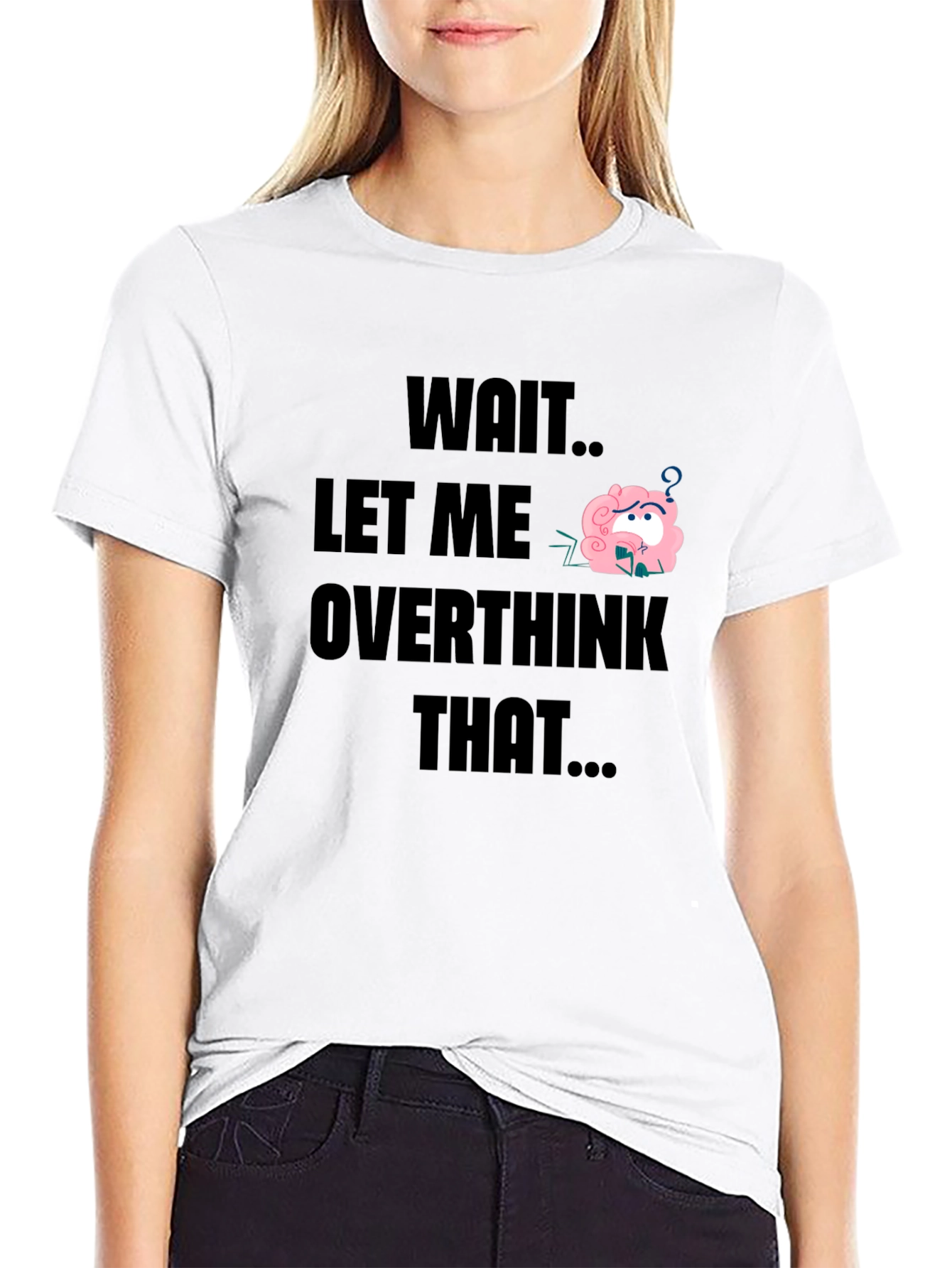 Overthink T-Shirt - Funny Brain Tee