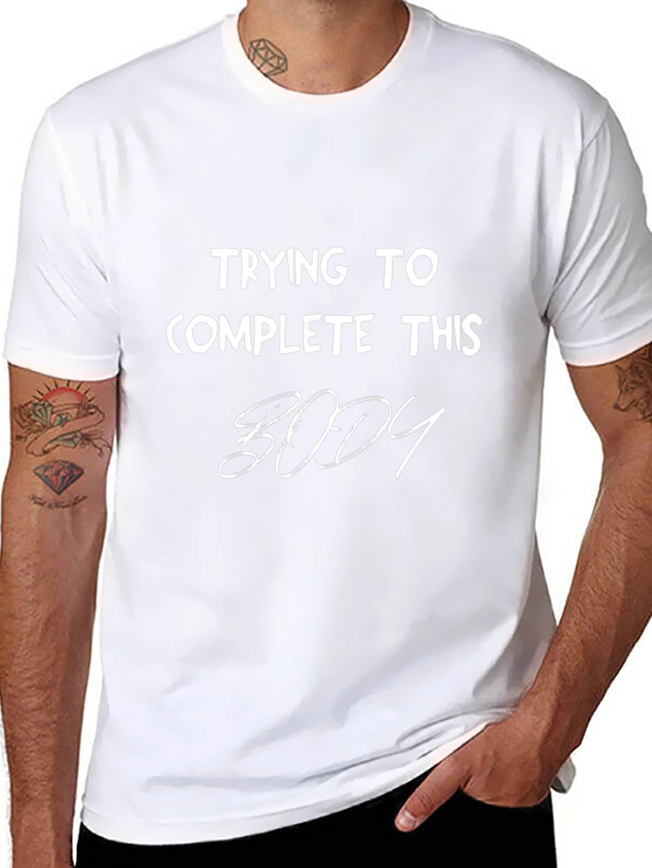 Trying To Complete This Body Graphic T-Shirt