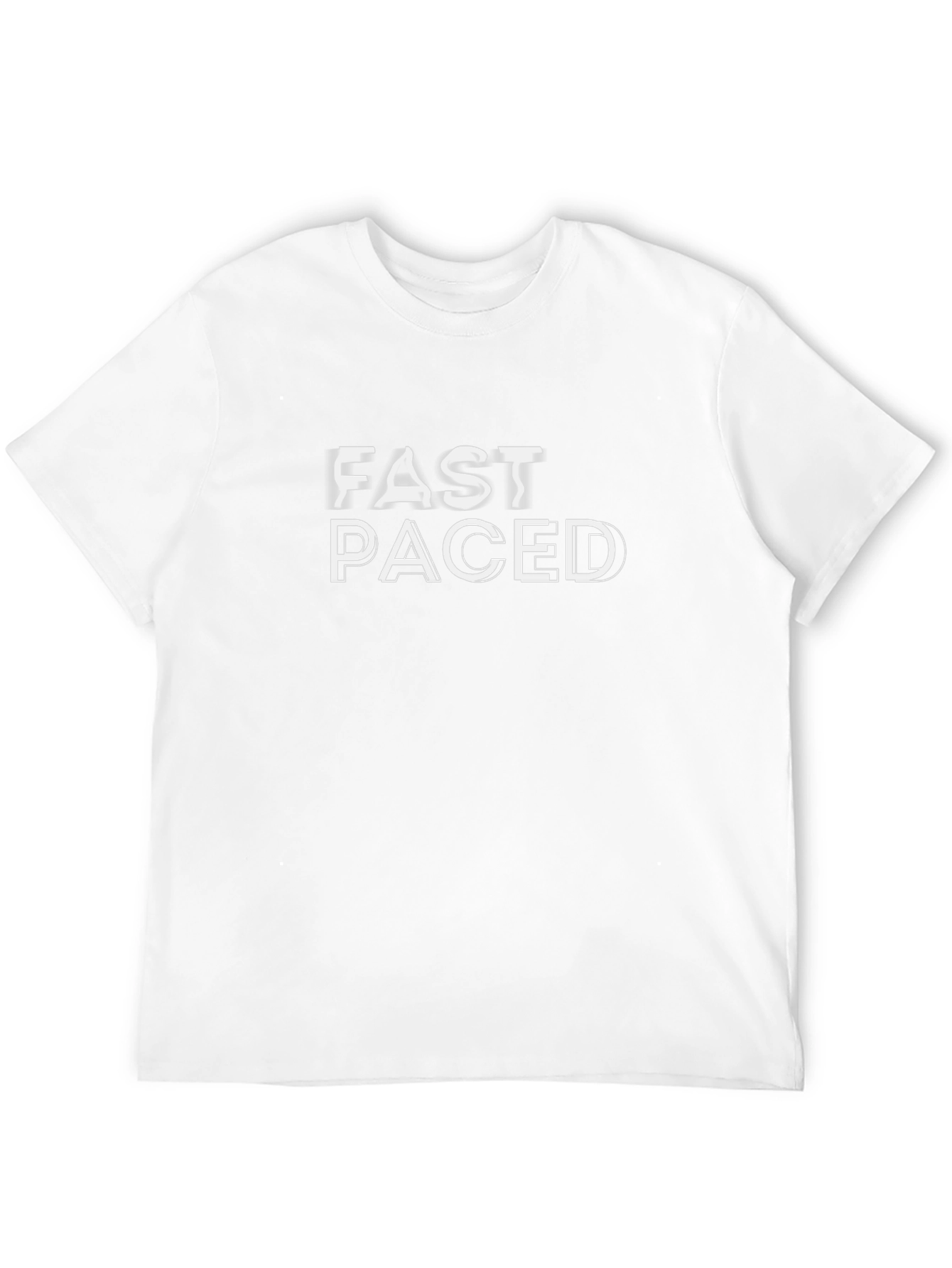 Fast Paced Black Graphic Tee