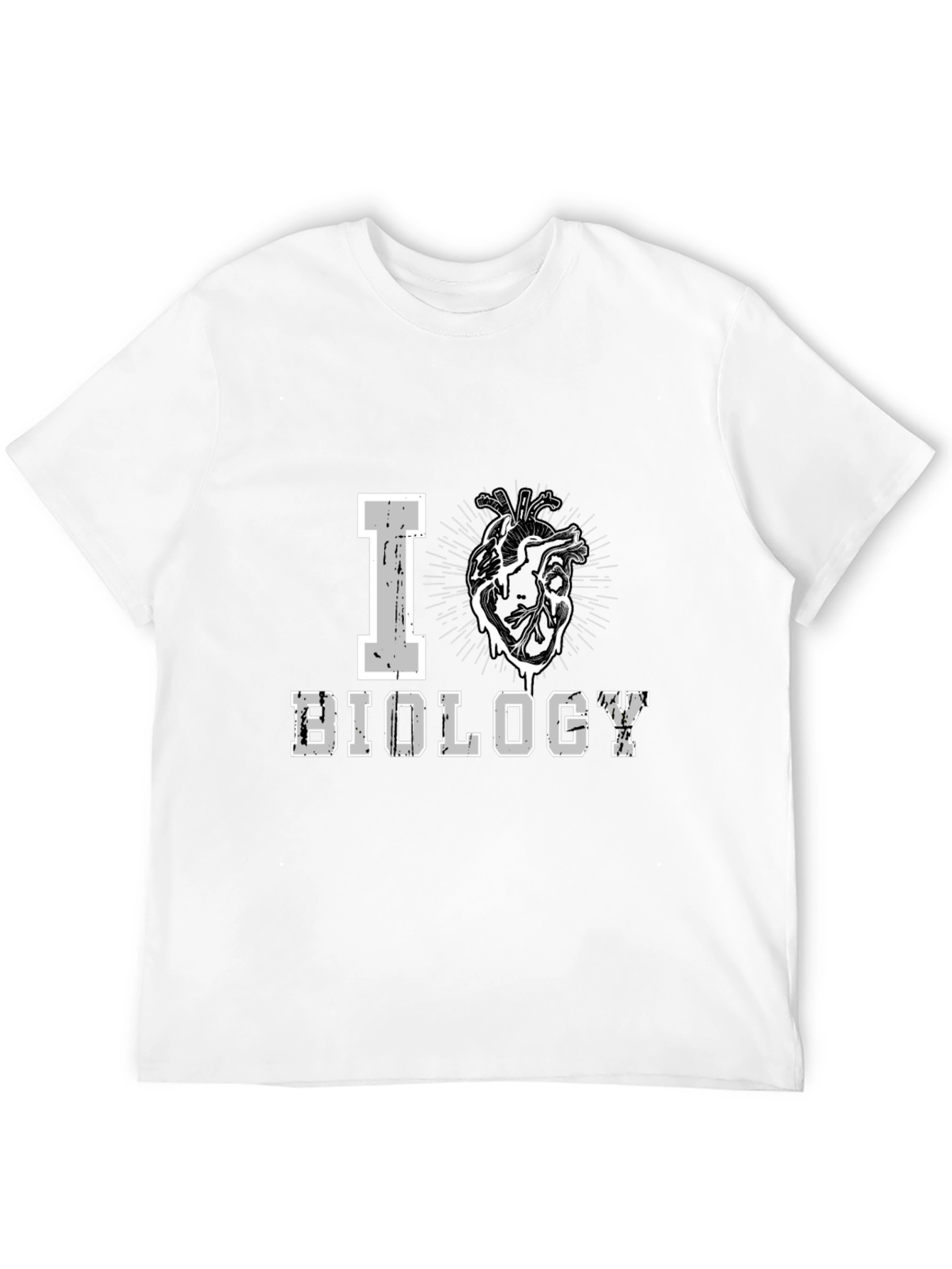 I Heart Biology T-Shirt - Science Lover Tee