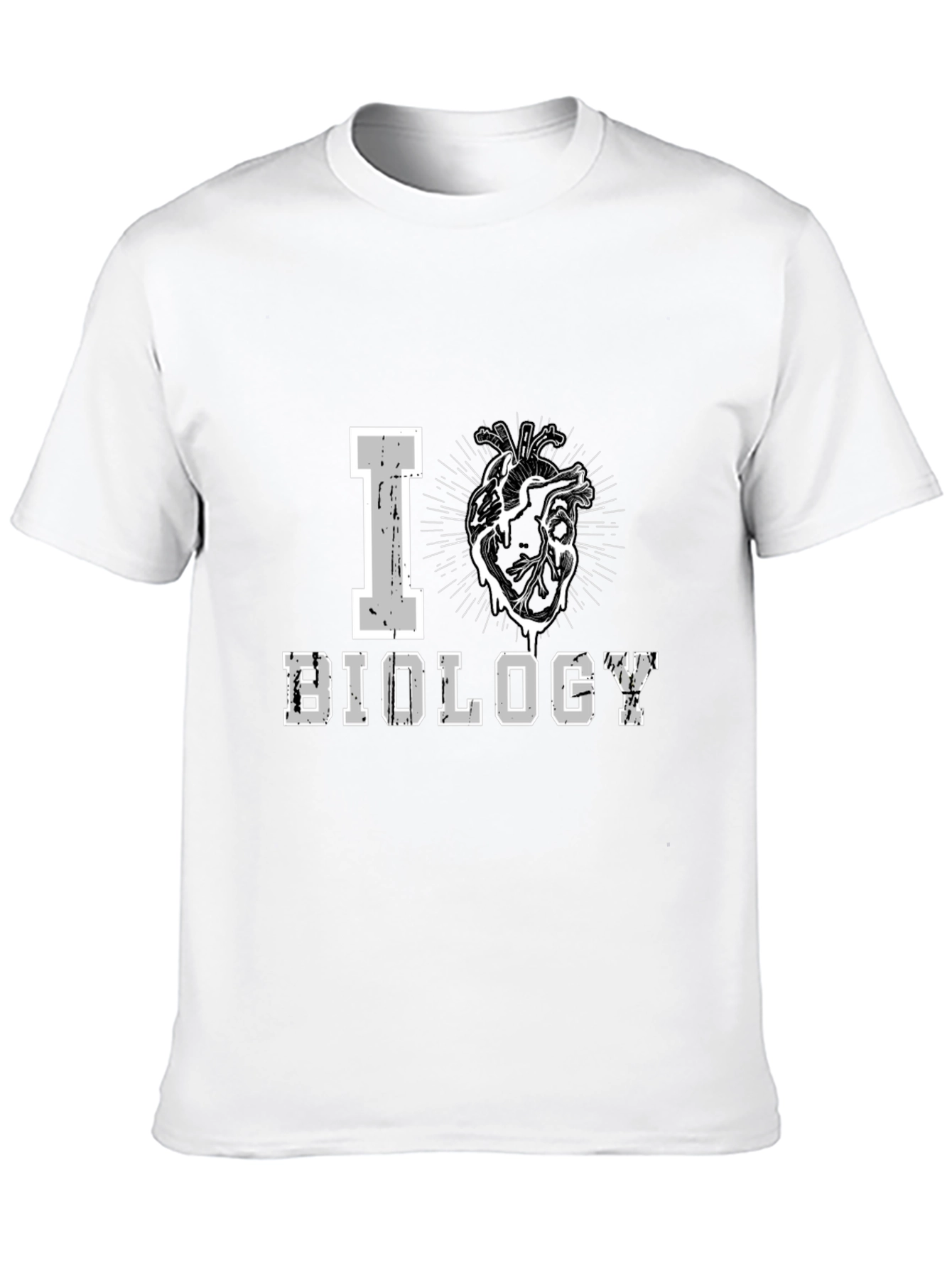 I Heart Biology T-Shirt - Science Lover Tee