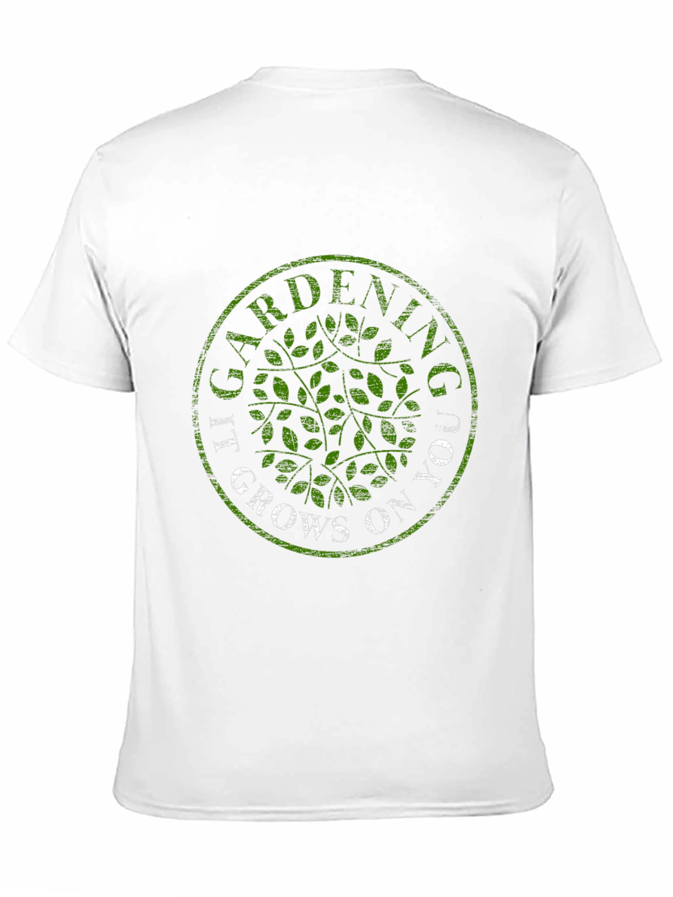 Gardening Grows On You T-Shirt - Black