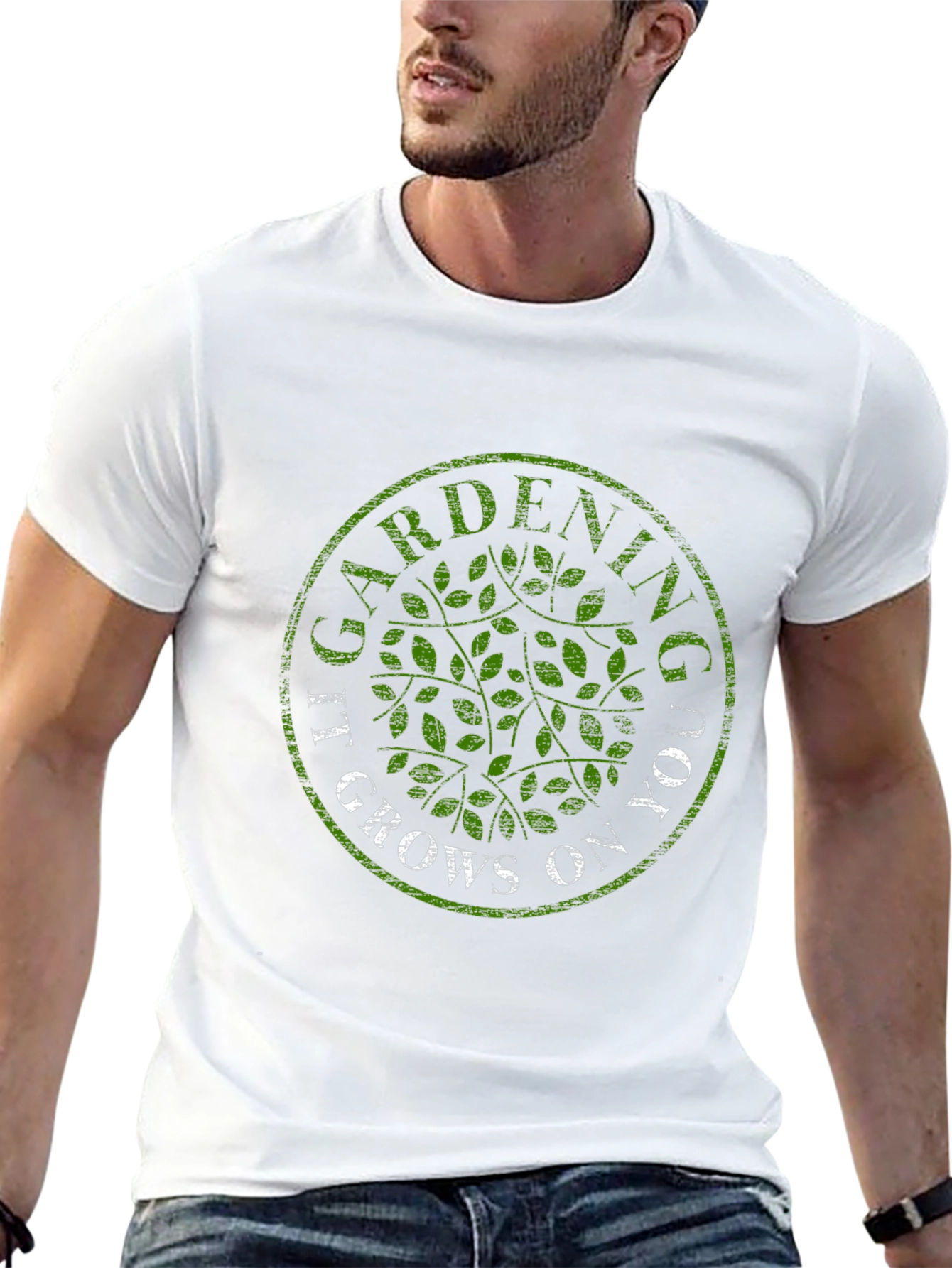 Gardening Grows On You T-Shirt - Black