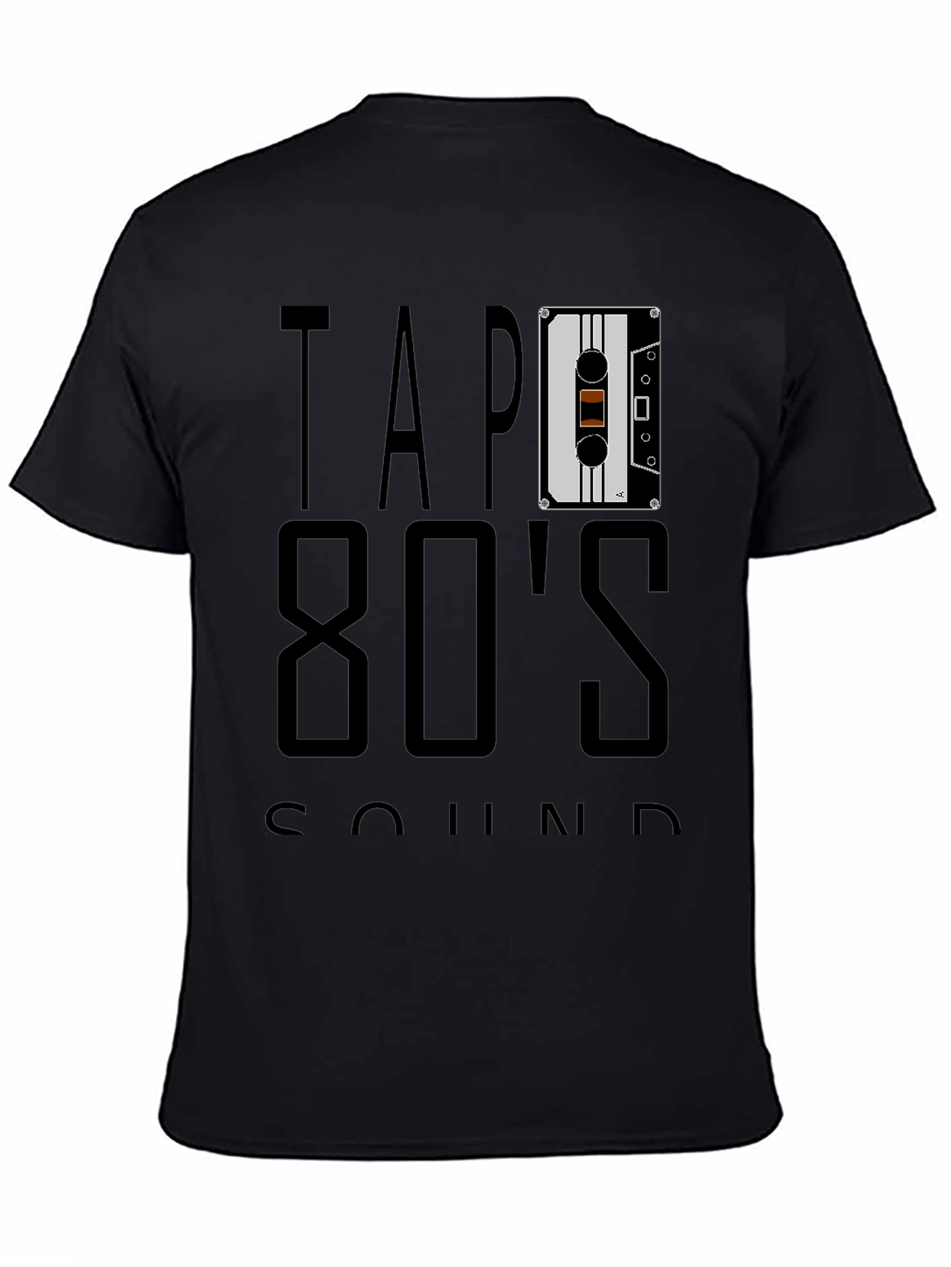 Retro 80s Sound Cassette Tape T-Shirt
