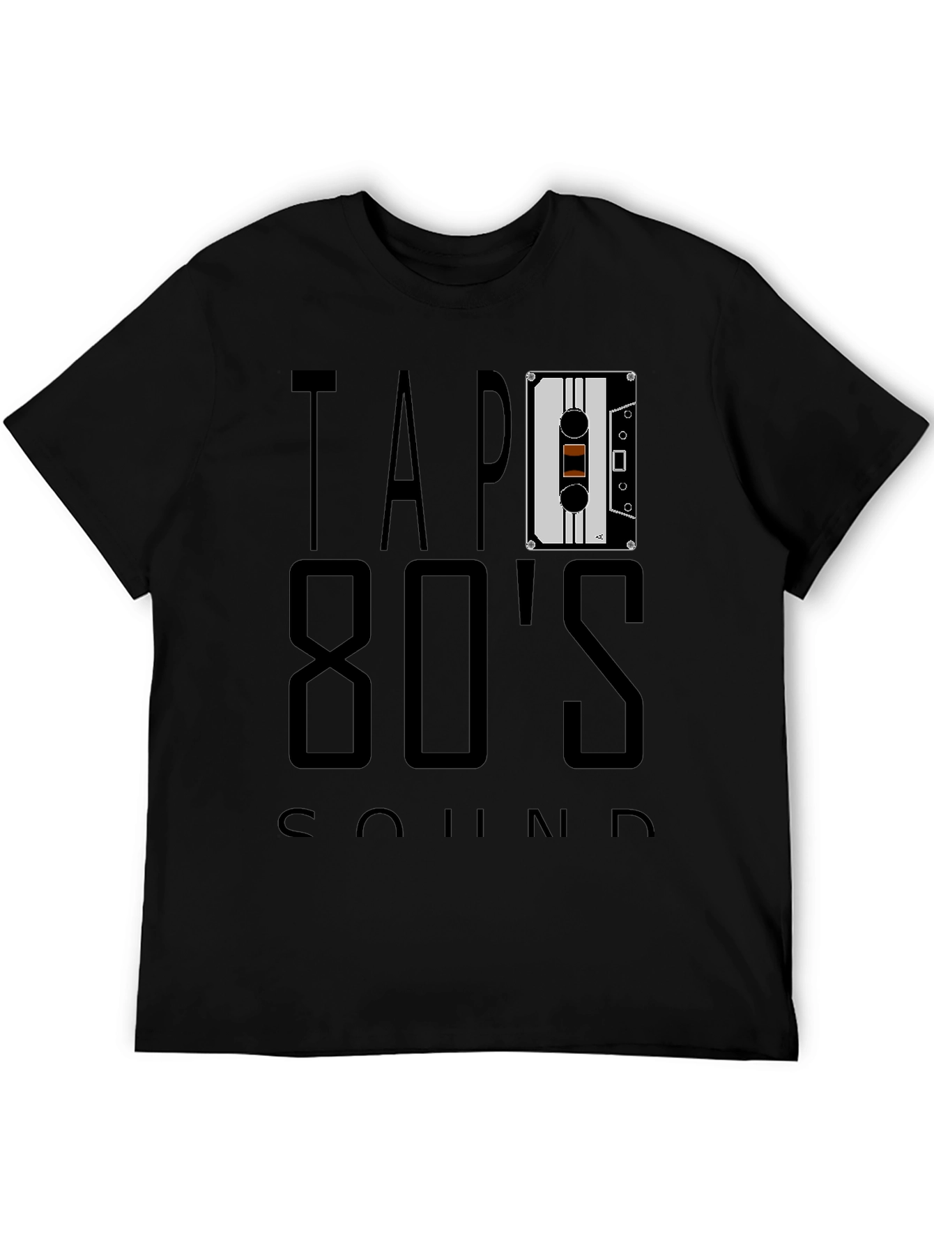 Retro 80s Sound Cassette Tape T-Shirt