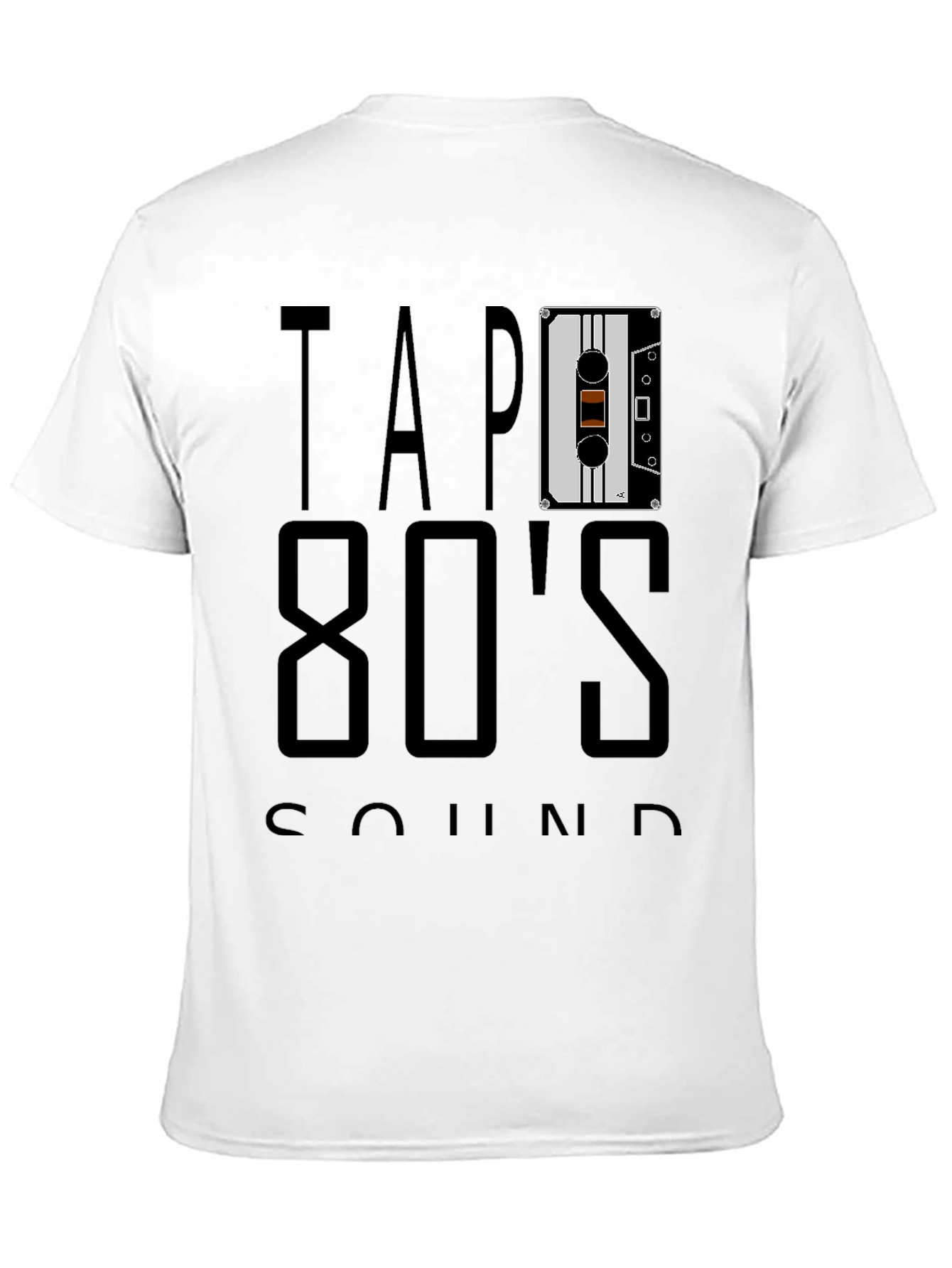 Retro 80s Sound Cassette Tape T-Shirt
