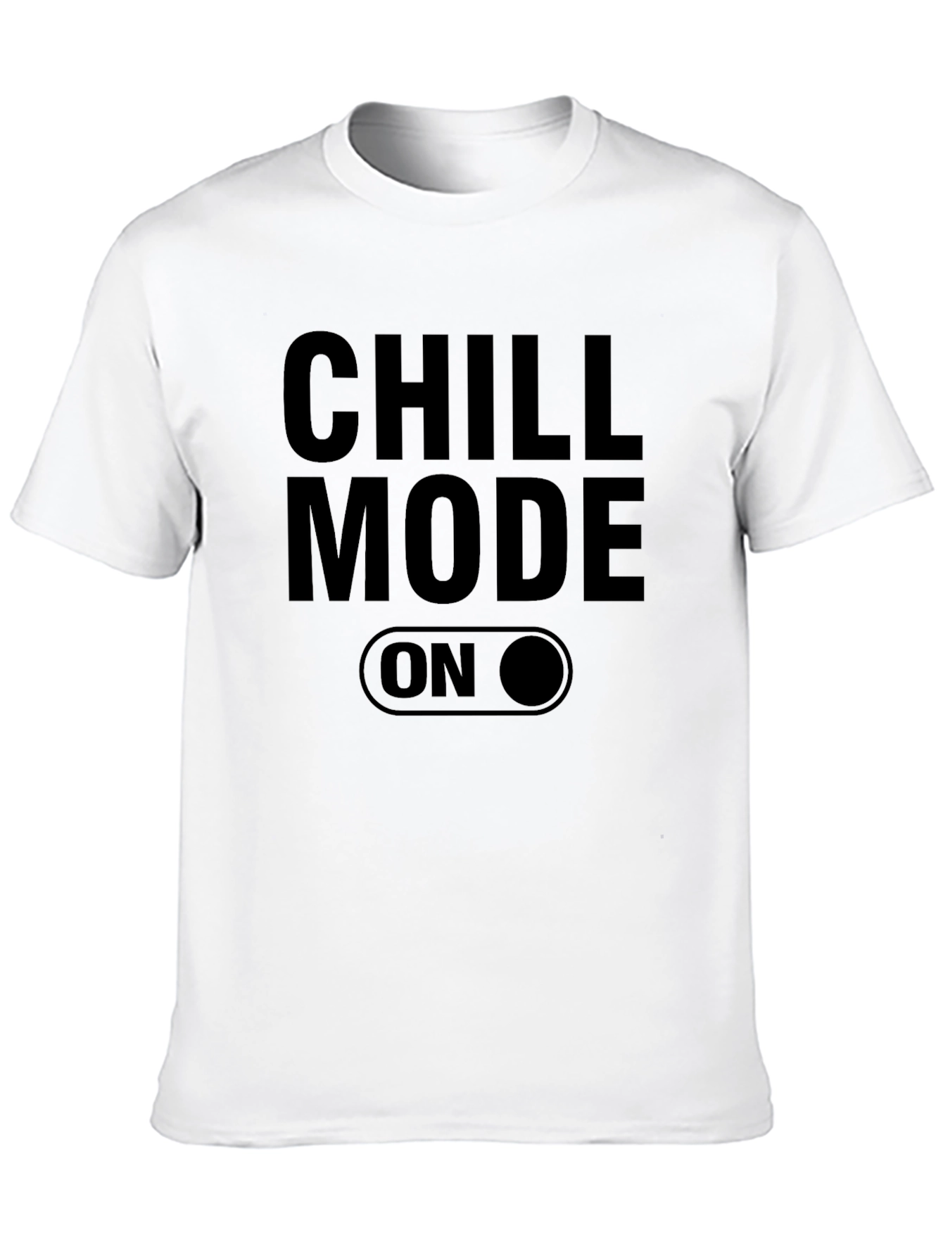 Chill Mode On Graphic Tee - Relaxed Comfort