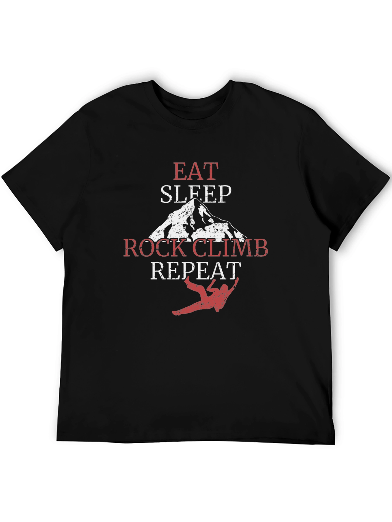 Eat Sleep Rock Climb Repeat T-Shirt