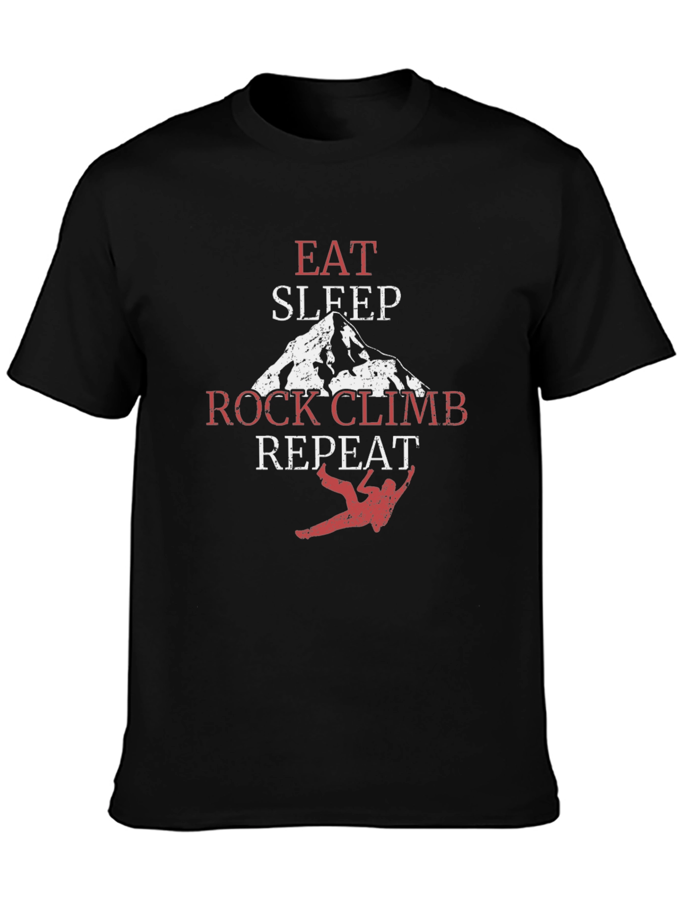 Eat Sleep Rock Climb Repeat T-Shirt