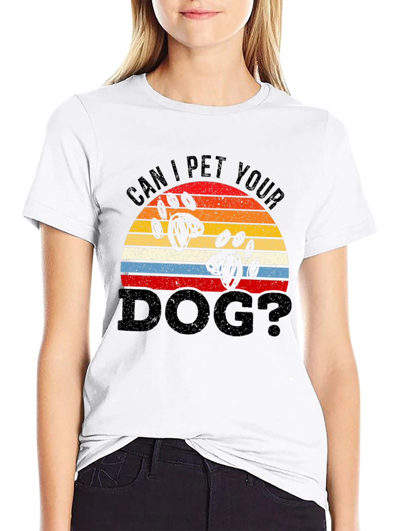 Can I Pet Your Dog? Retro Graphic Tee
