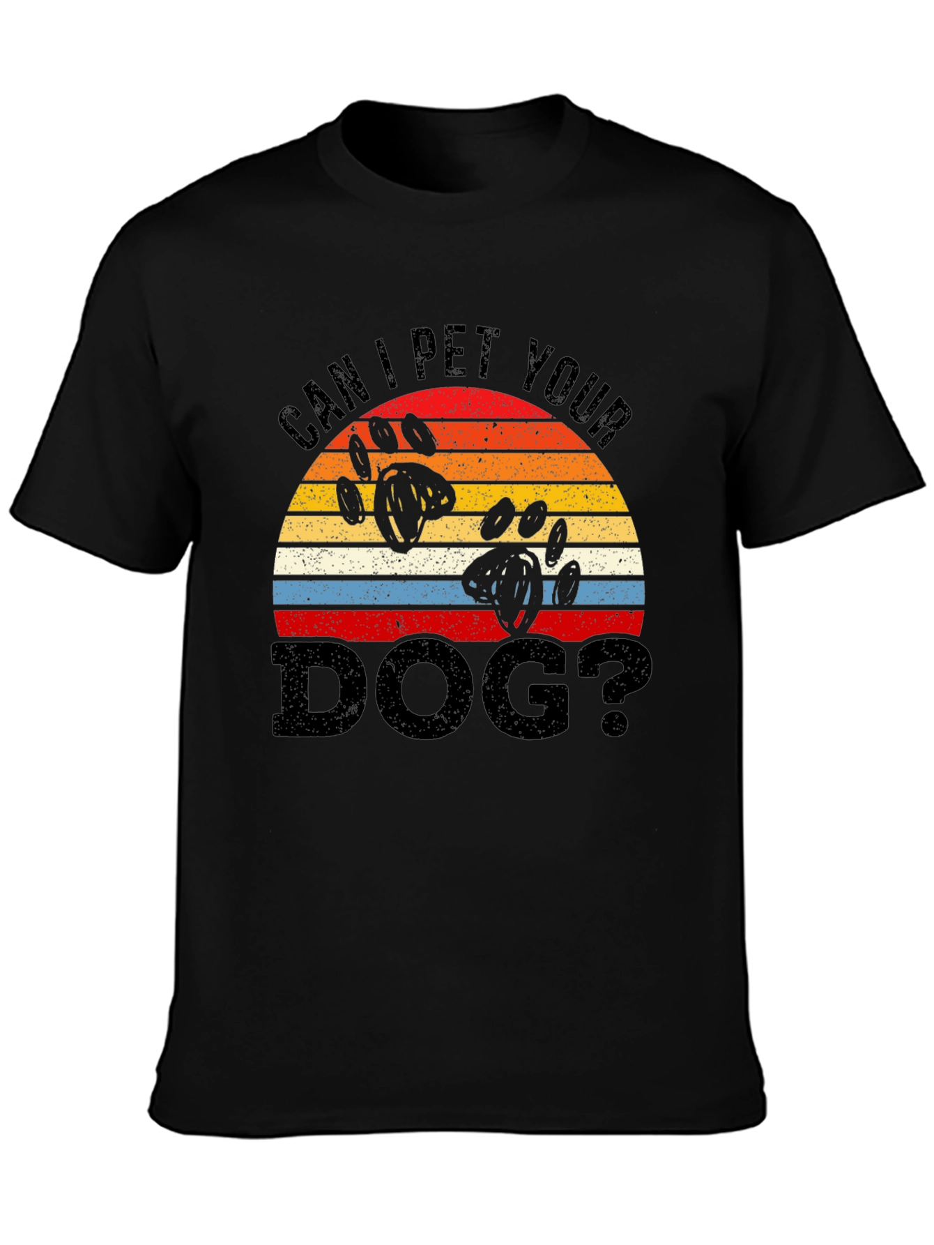 Can I Pet Your Dog? Retro Graphic Tee