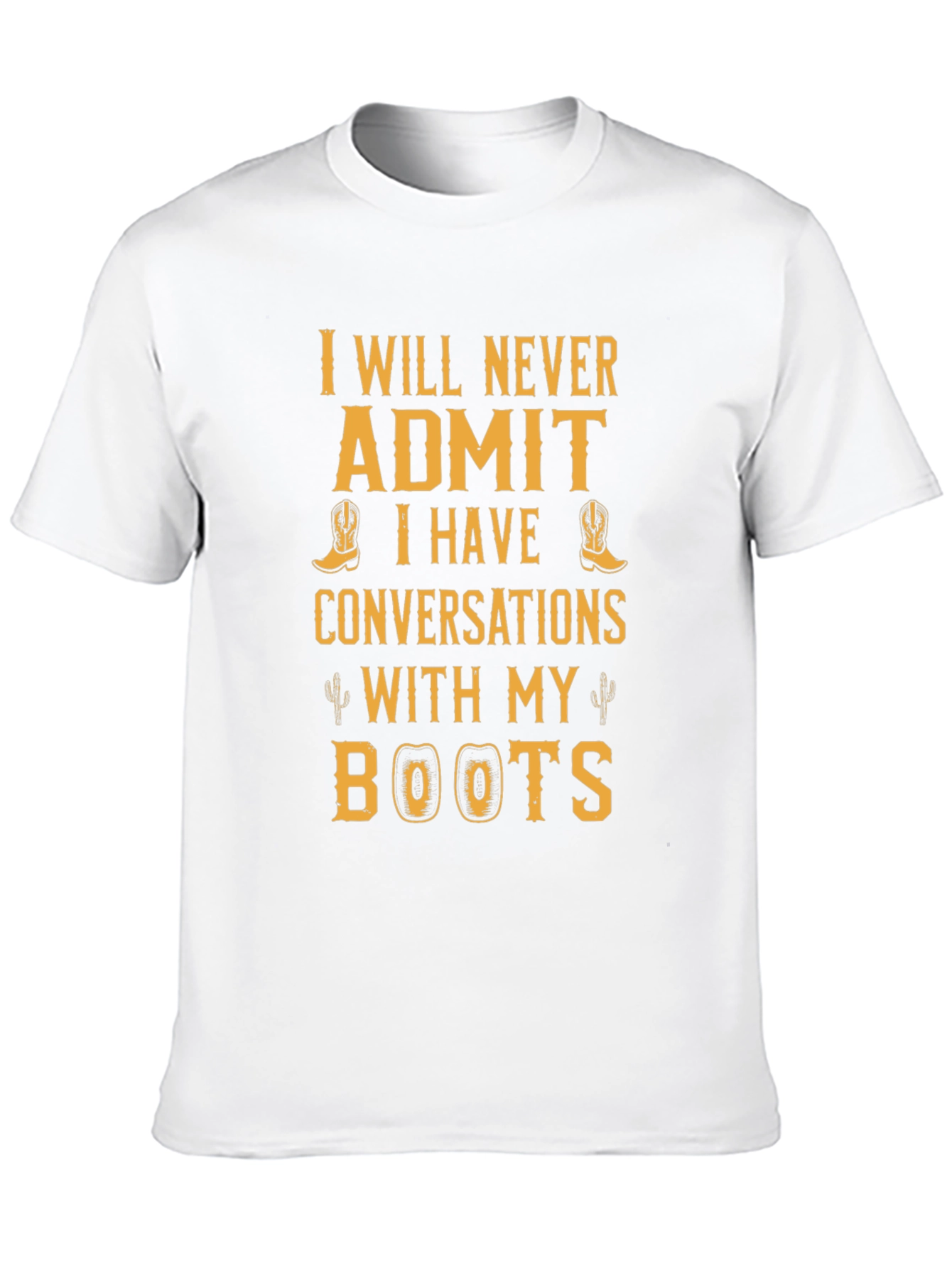 Cowboy Boot Conversation T-Shirt