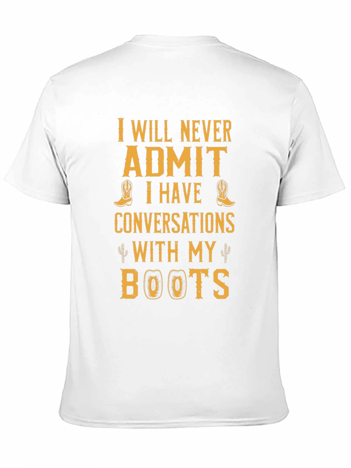 Cowboy Boot Conversation T-Shirt