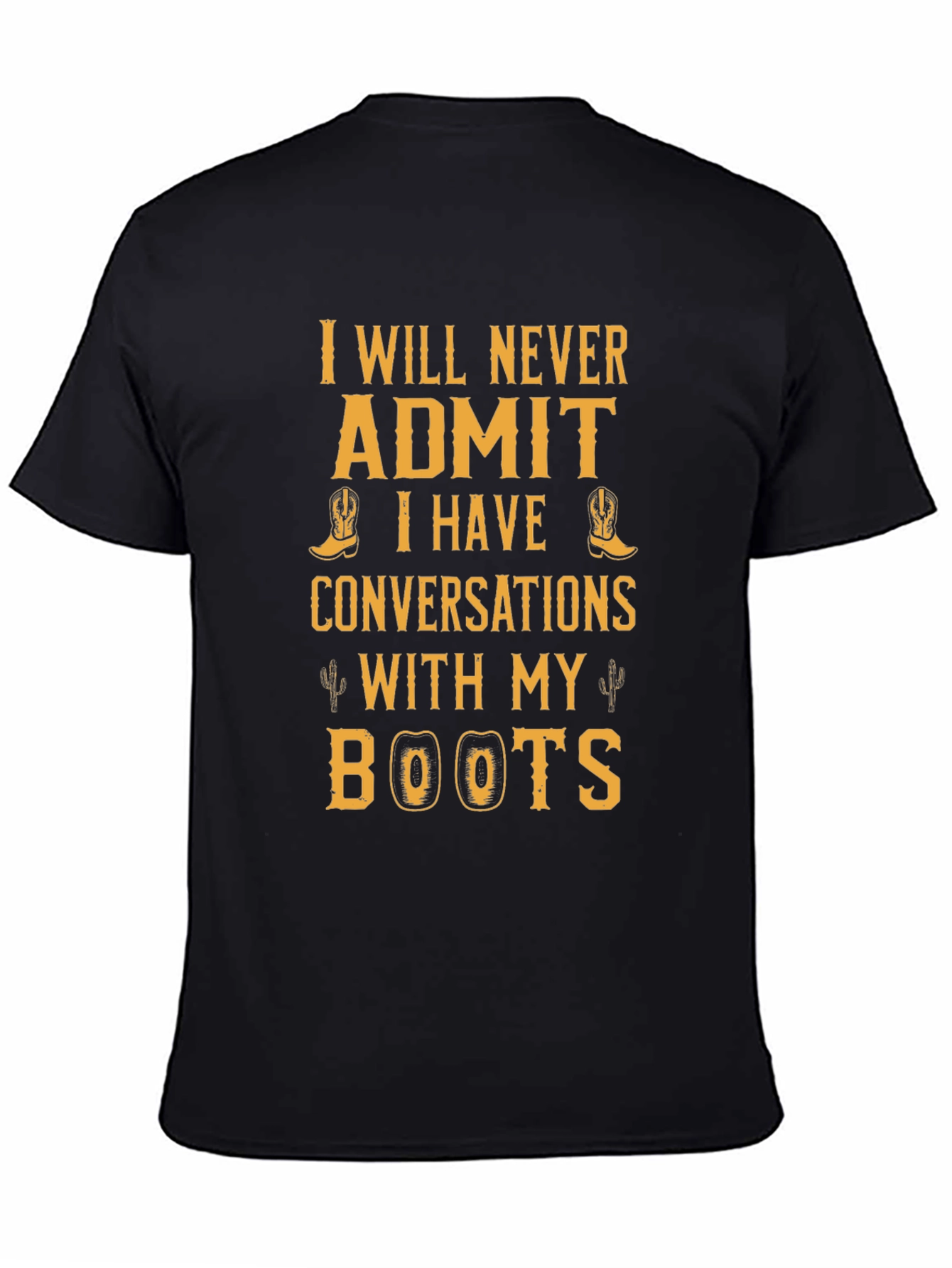 Cowboy Boot Conversation T-Shirt
