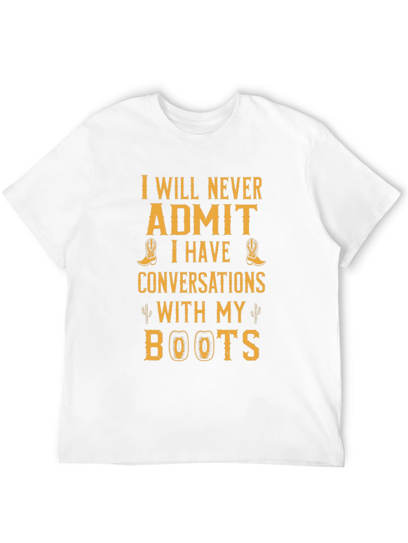 Cowboy Boot Conversation T-Shirt