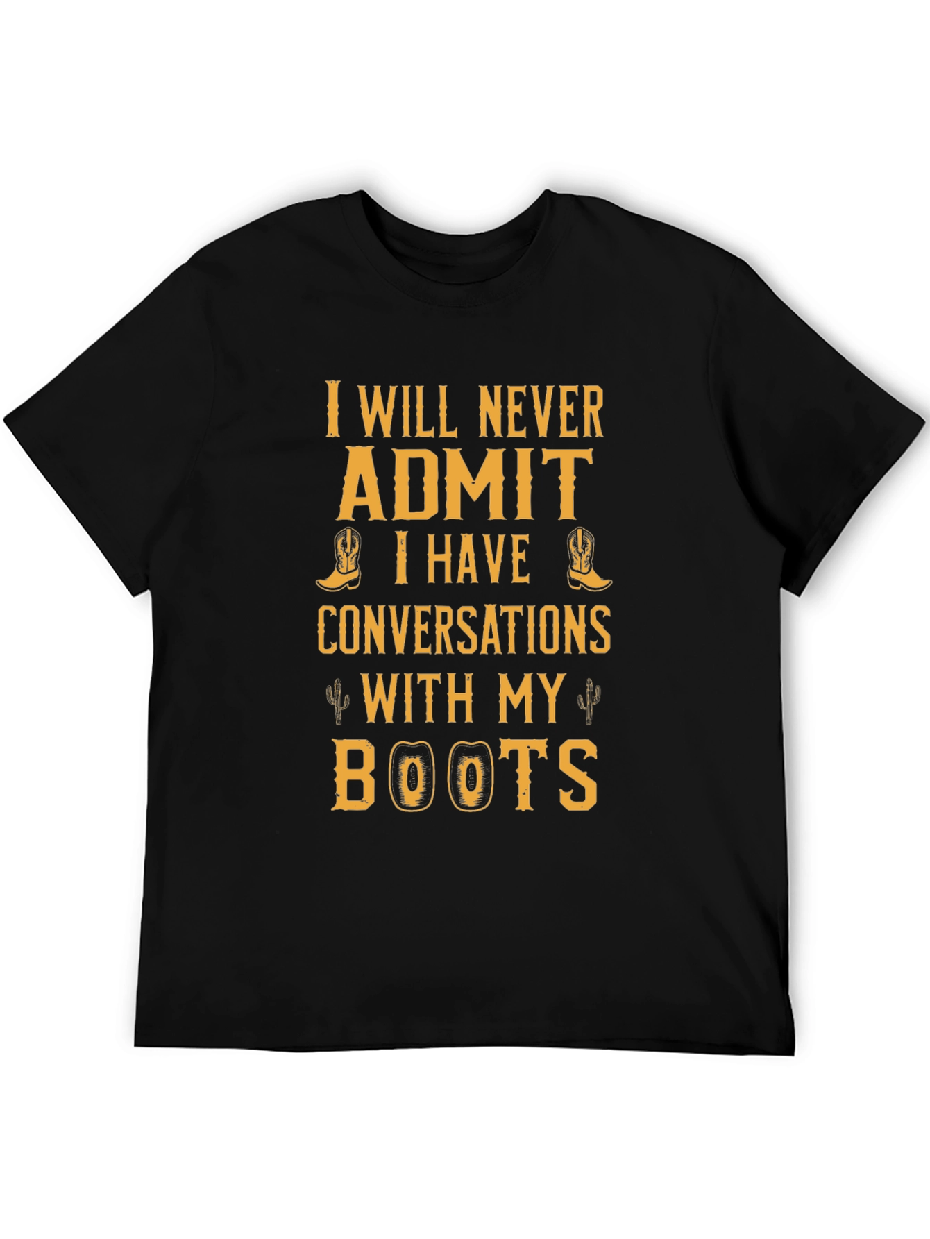 Cowboy Boot Conversation T-Shirt