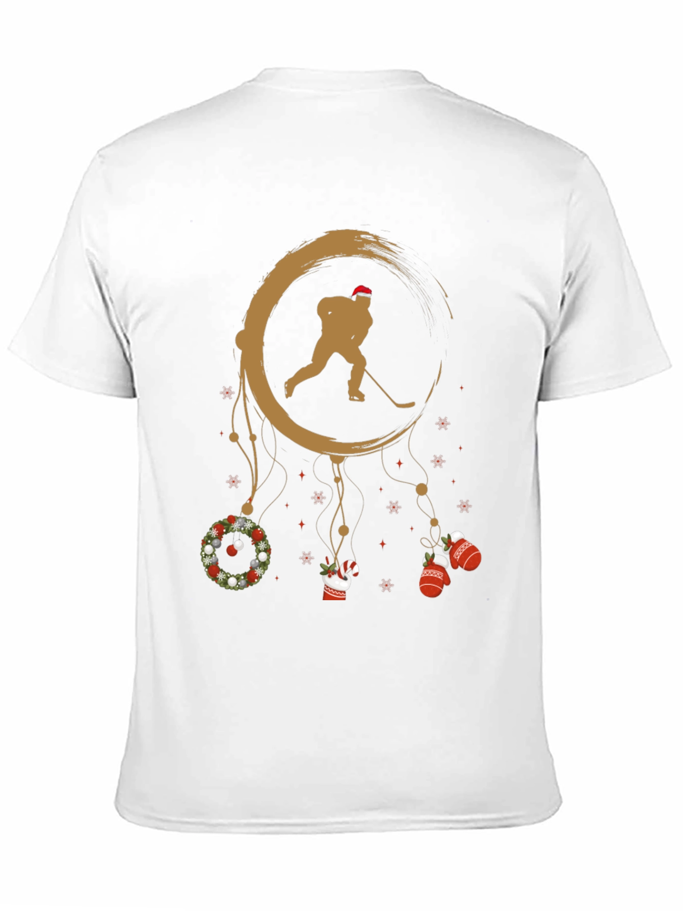 Holiday Hockey Dreamcatcher Graphic Tee