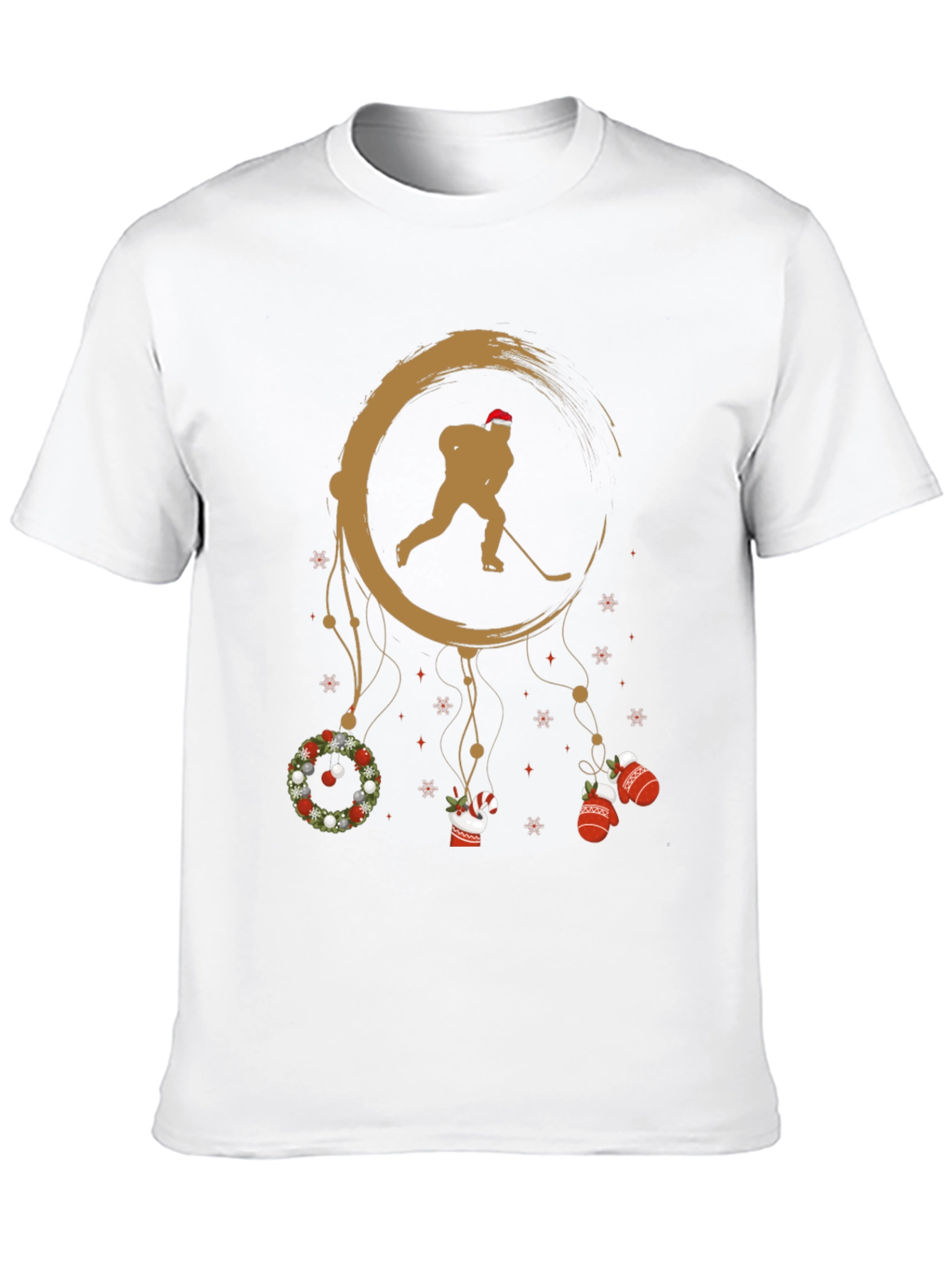 Holiday Hockey Dreamcatcher Graphic Tee
