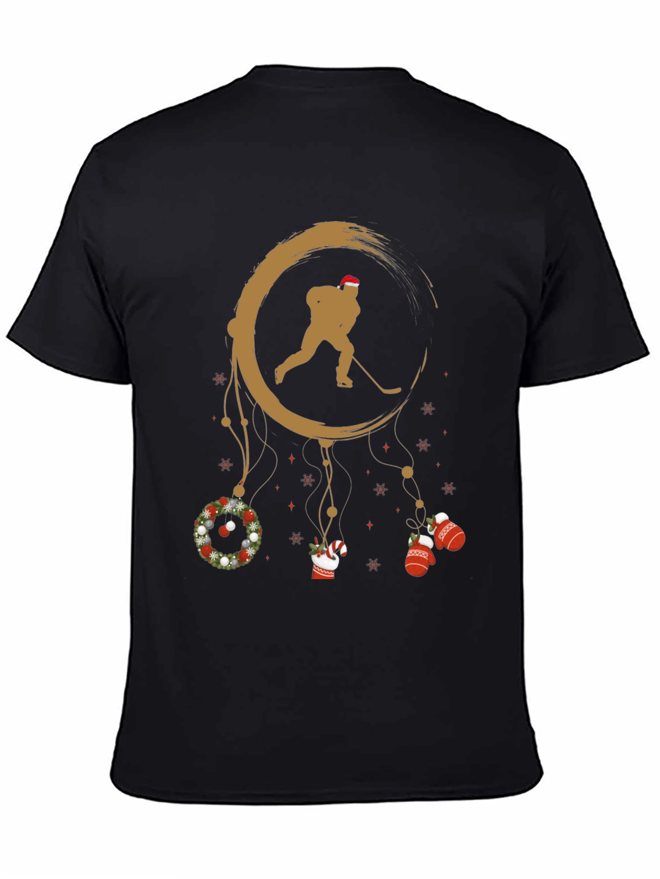 Holiday Hockey Dreamcatcher Graphic Tee