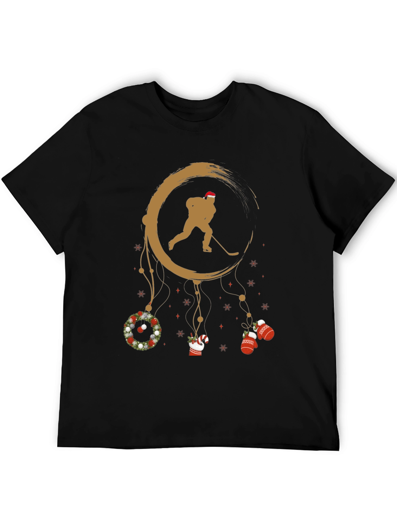 Holiday Hockey Dreamcatcher Graphic Tee
