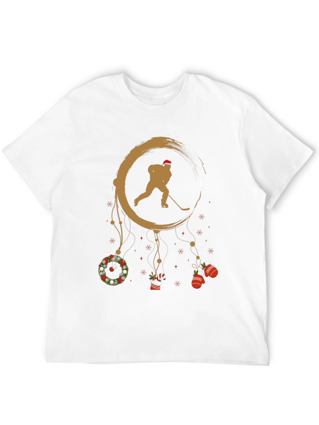 Holiday Hockey Dreamcatcher Graphic Tee