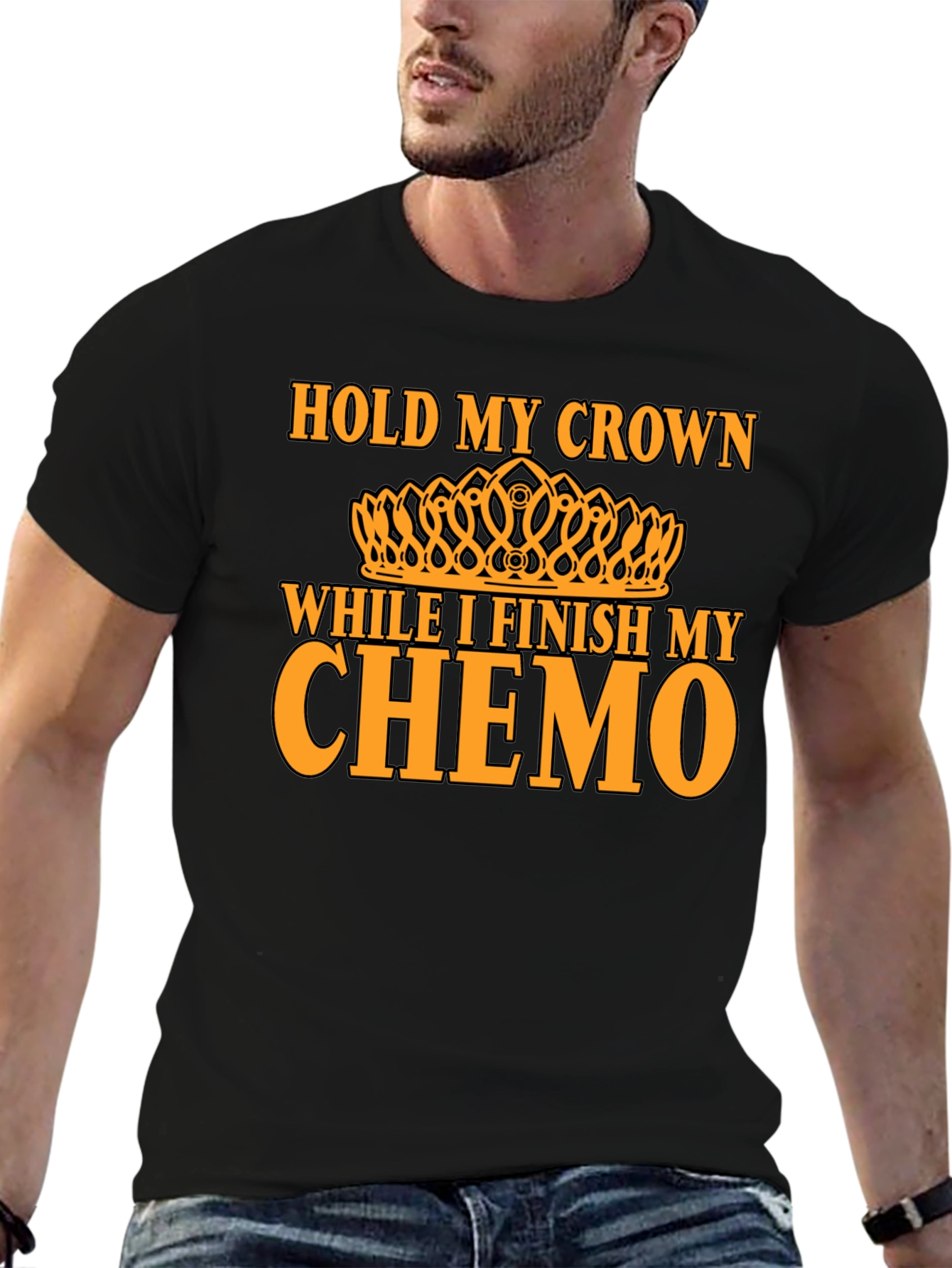Hold My Crown Chemo T-Shirt - Unisex Graphic Tee
