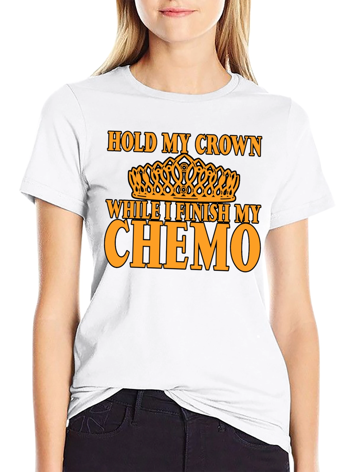 Hold My Crown Chemo T-Shirt - Unisex Graphic Tee
