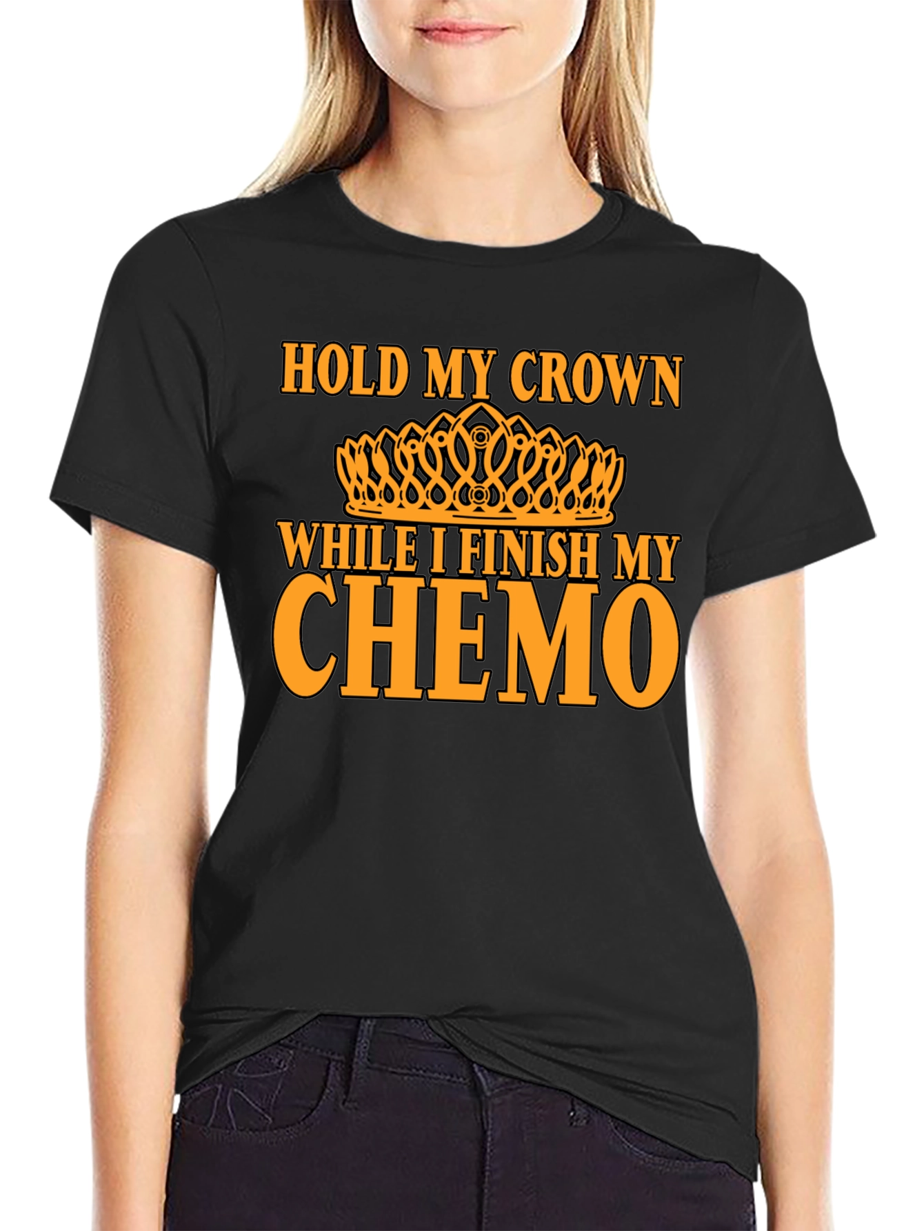 Hold My Crown Chemo T-Shirt - Unisex Graphic Tee