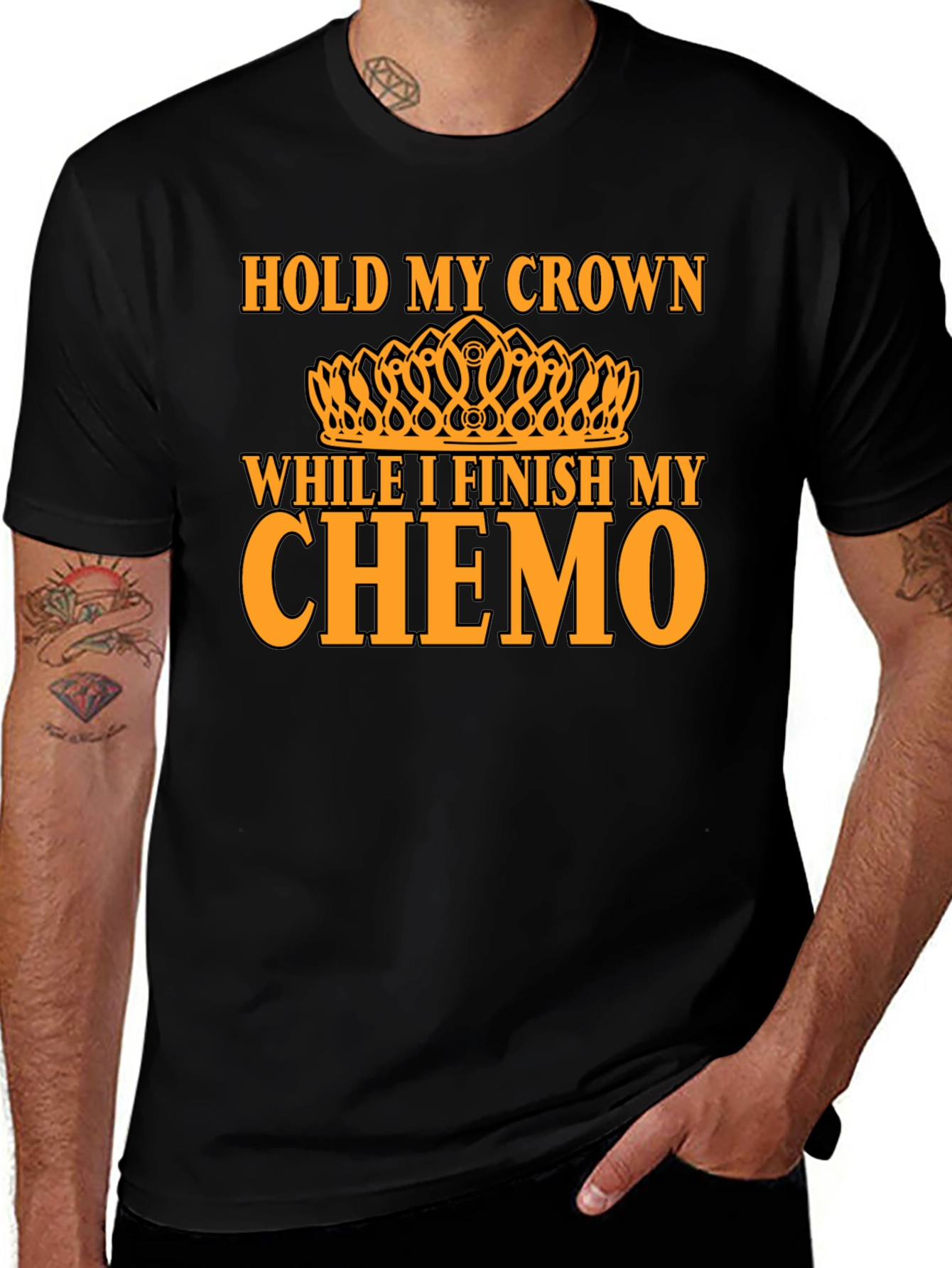 Hold My Crown Chemo T-Shirt - Unisex Graphic Tee