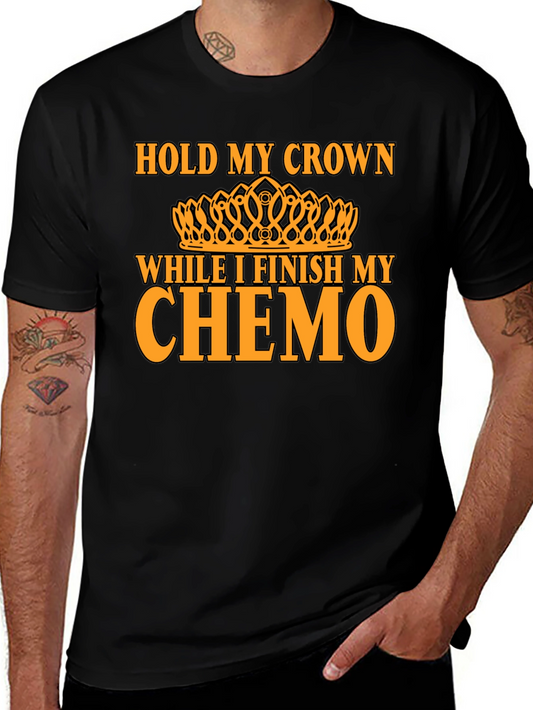 Hold My Crown Chemo T-Shirt - Unisex Graphic Tee