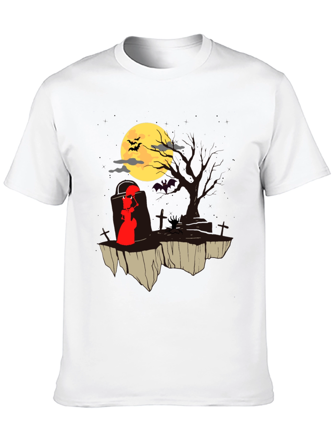 Halloween T-Shirt: Grim Reaper Moon Design