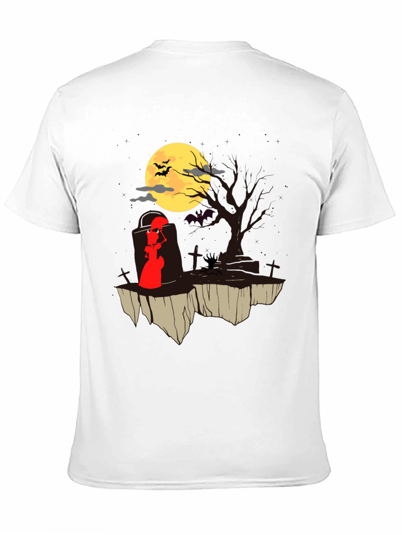 Halloween T-Shirt: Grim Reaper Moon Design