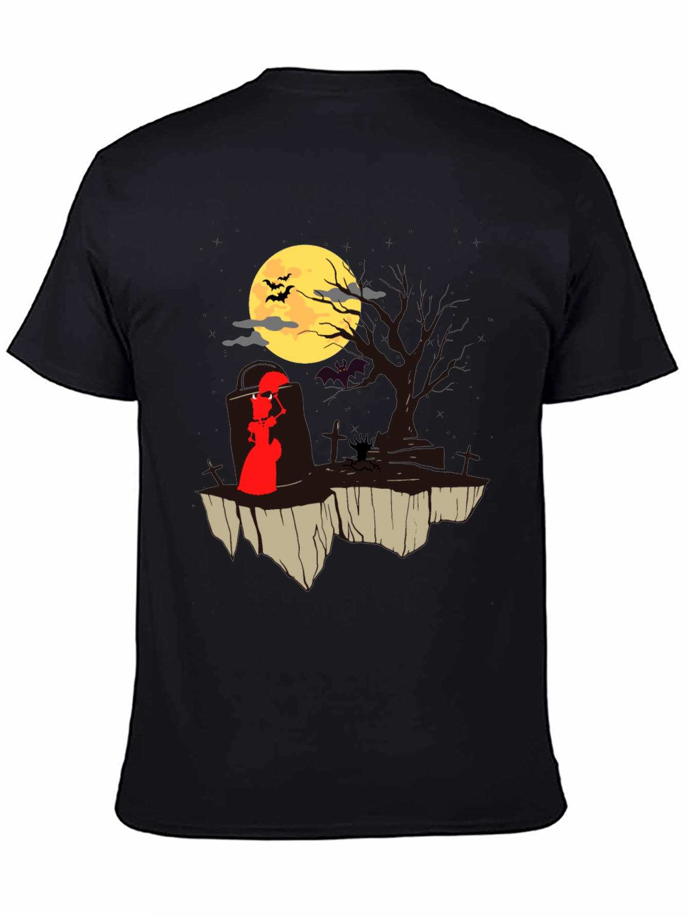 Halloween T-Shirt: Grim Reaper Moon Design