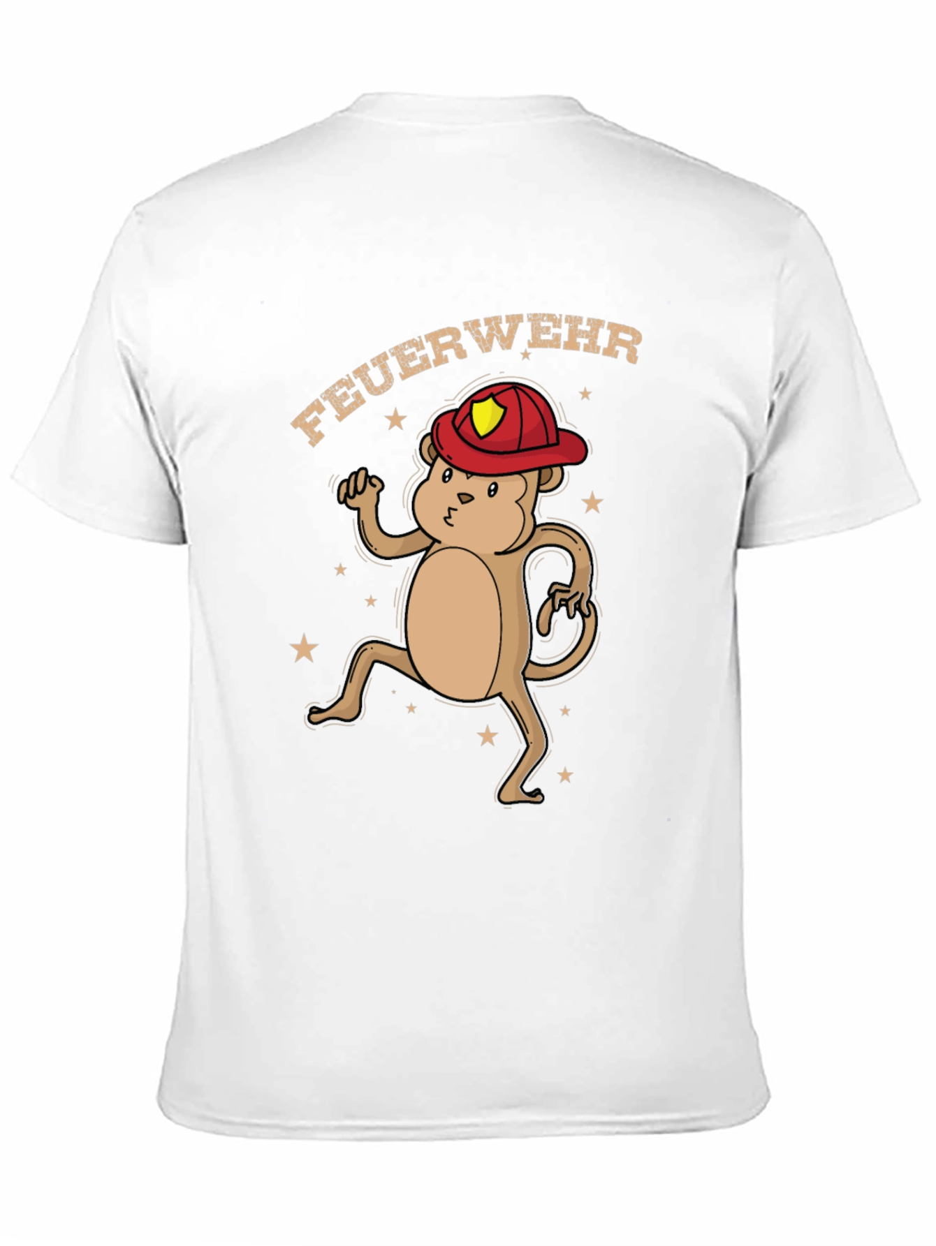 Firefighter Monkey T-Shirt - Unisex
