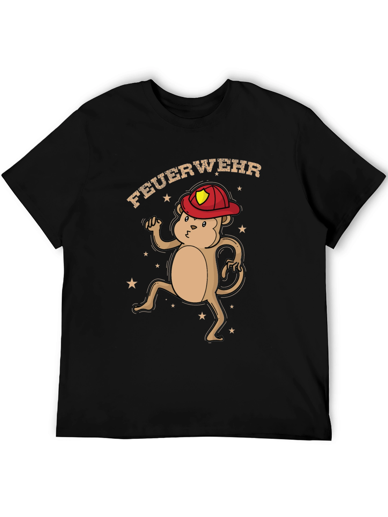 Firefighter Monkey T-Shirt - Unisex