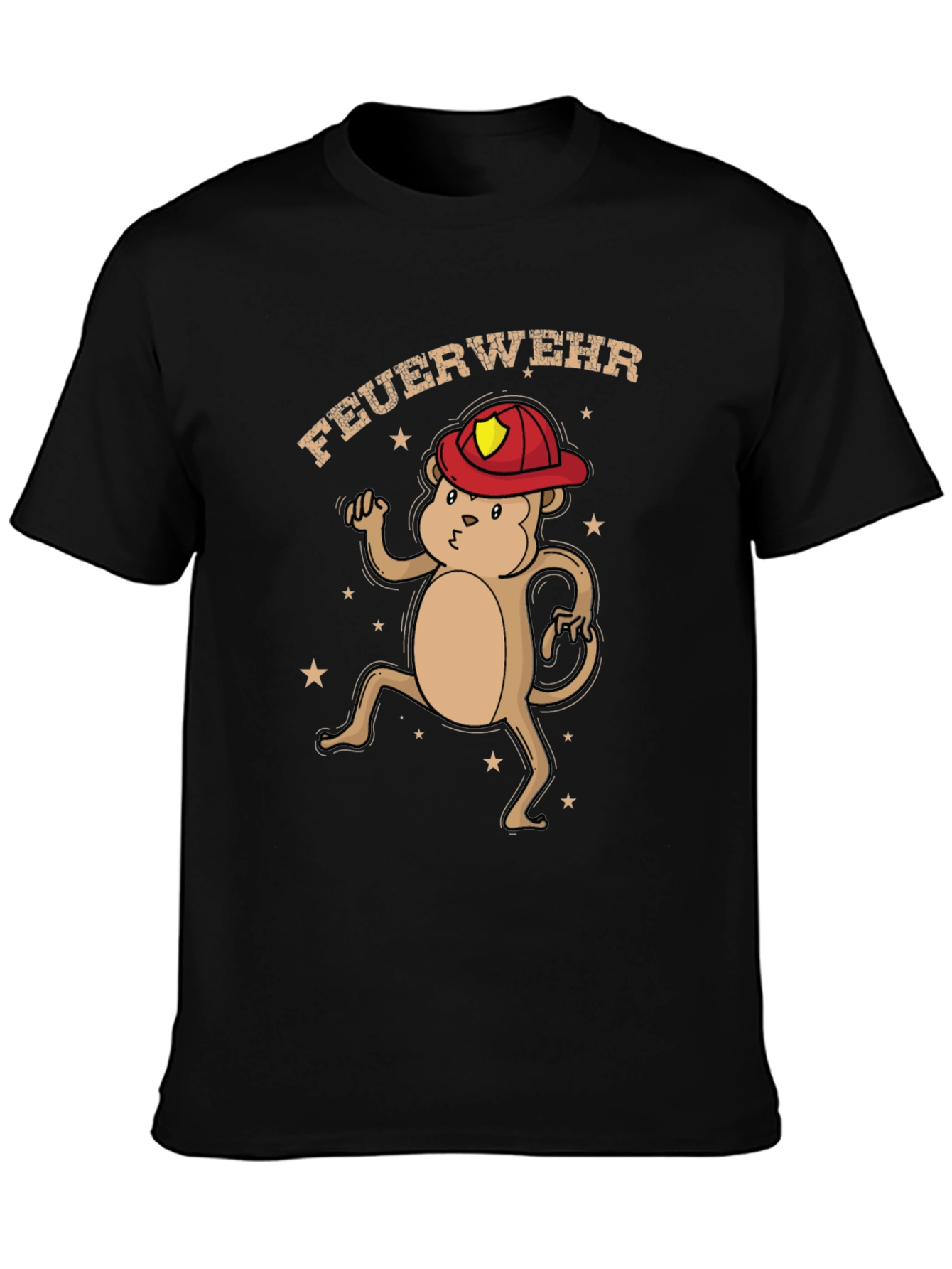 Firefighter Monkey T-Shirt - Unisex
