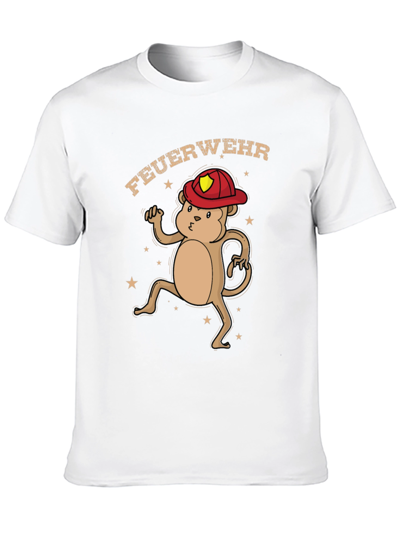 Firefighter Monkey T-Shirt - Unisex