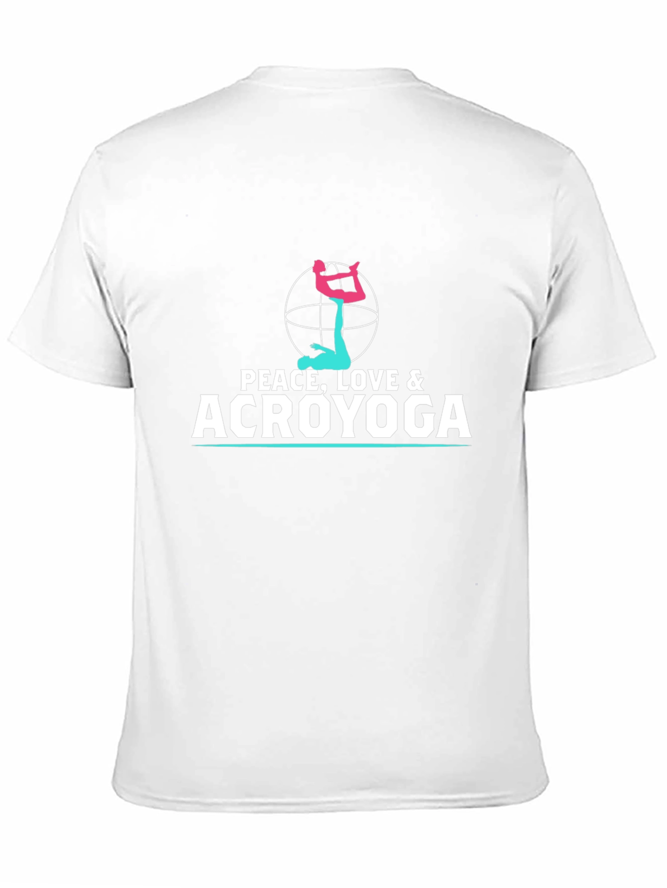 Peace Love Acroyoga Black T-Shirt