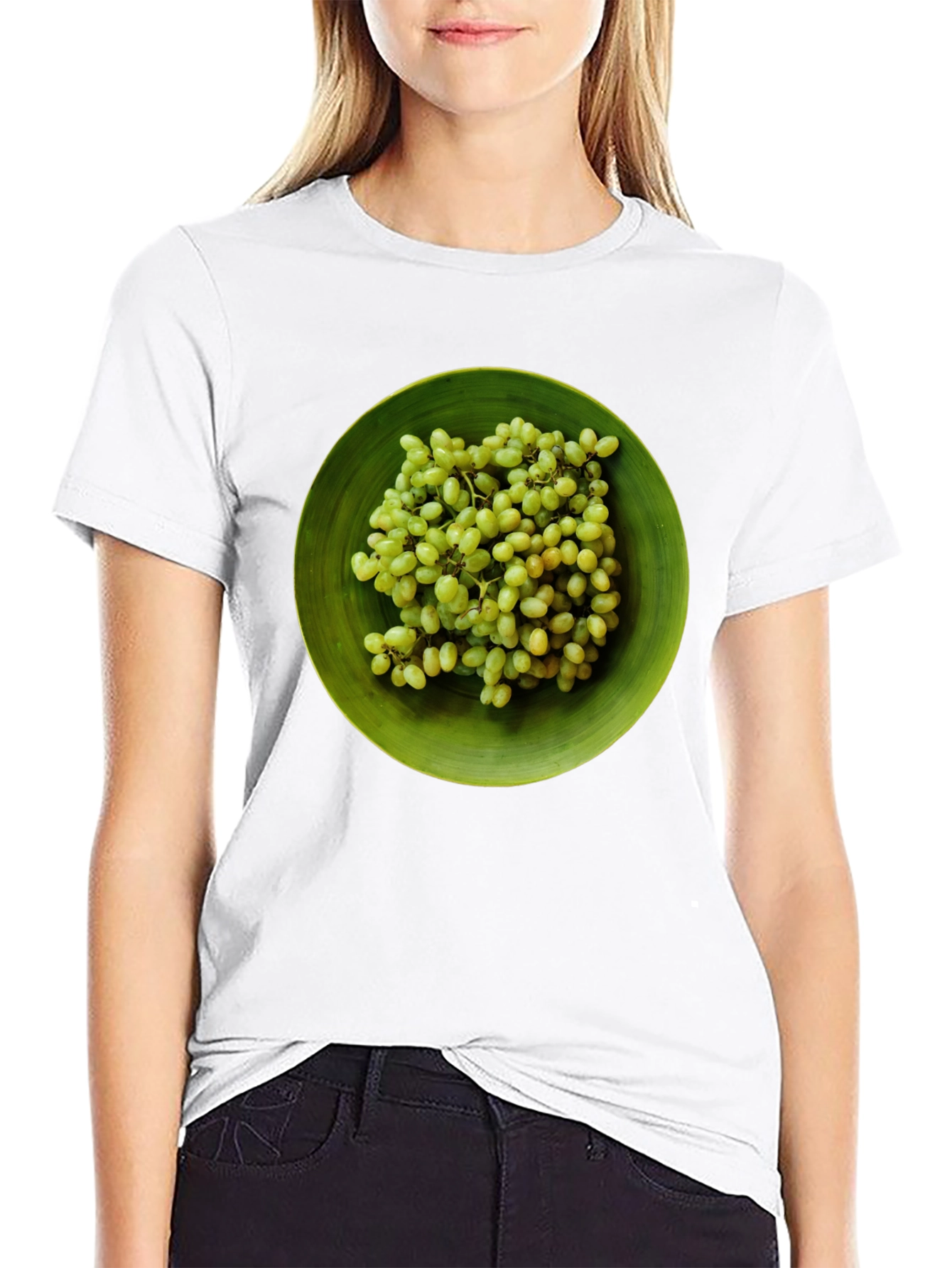 Grapes Graphic Tee - Stylish Fruit Lover T-Shirt