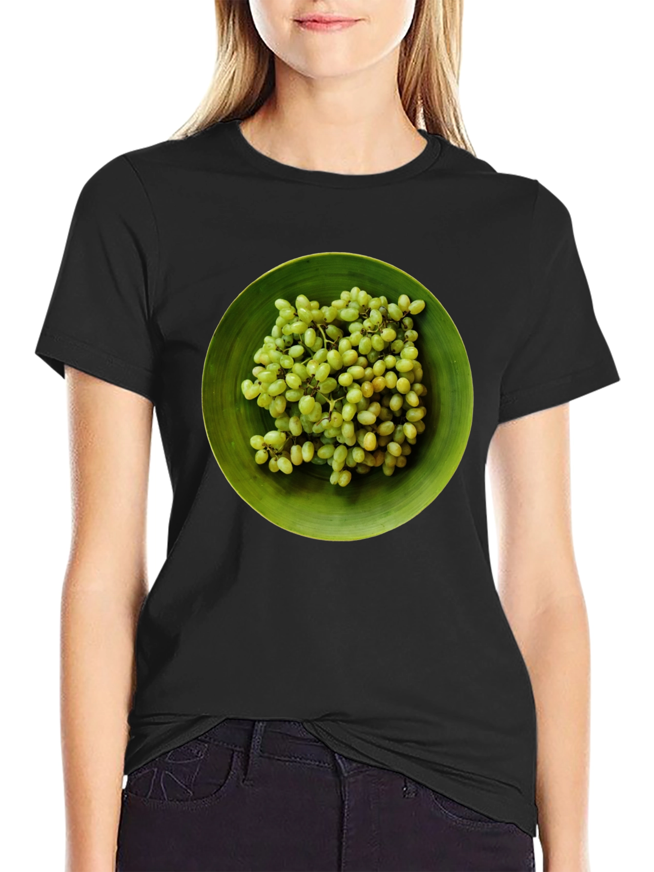 Grapes Graphic Tee - Stylish Fruit Lover T-Shirt
