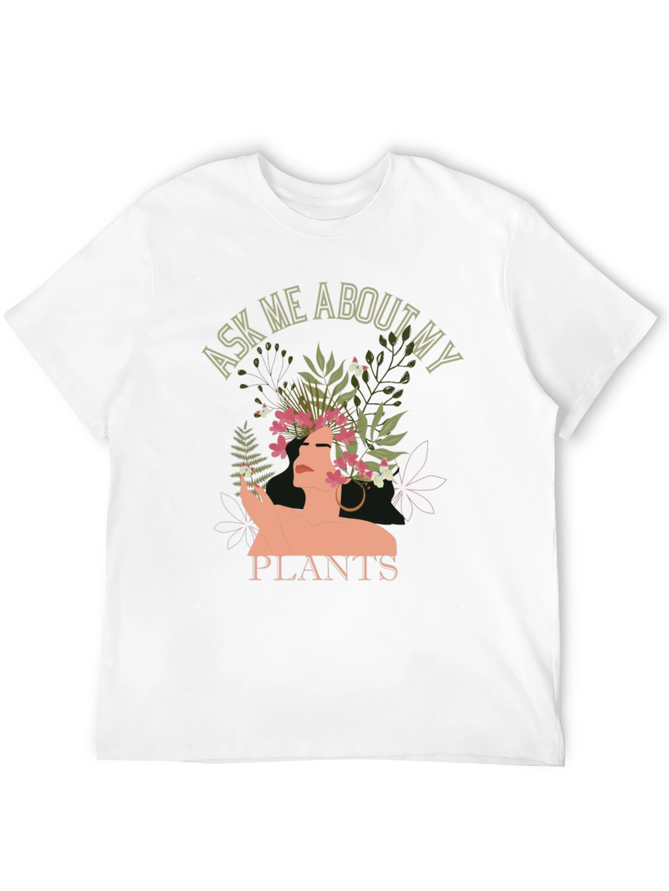Ask Me About My Plants Graphic Tee