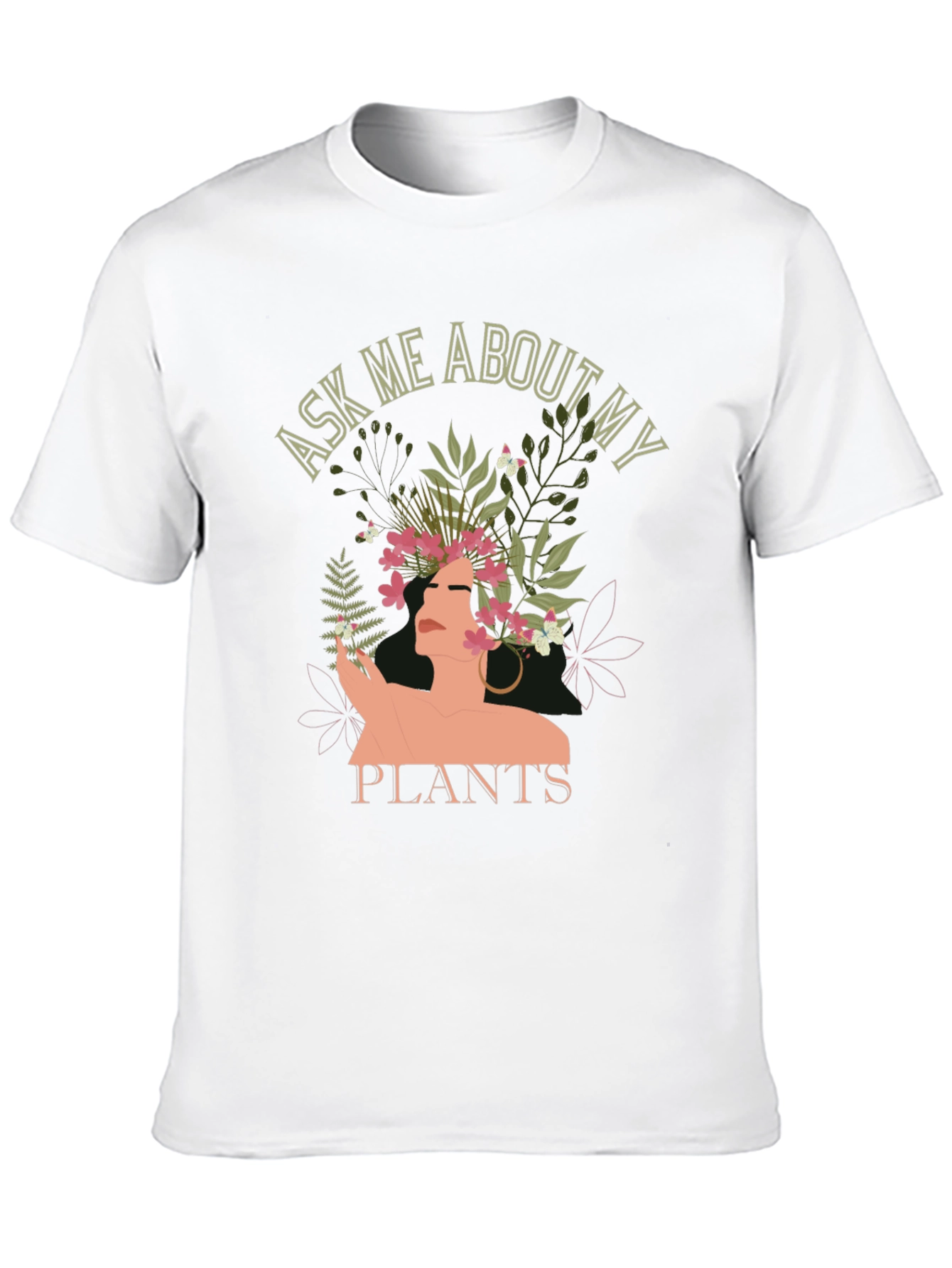 Ask Me About My Plants Graphic Tee