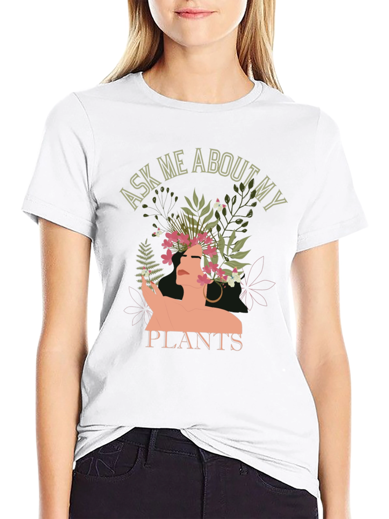 Ask Me About My Plants Graphic Tee
