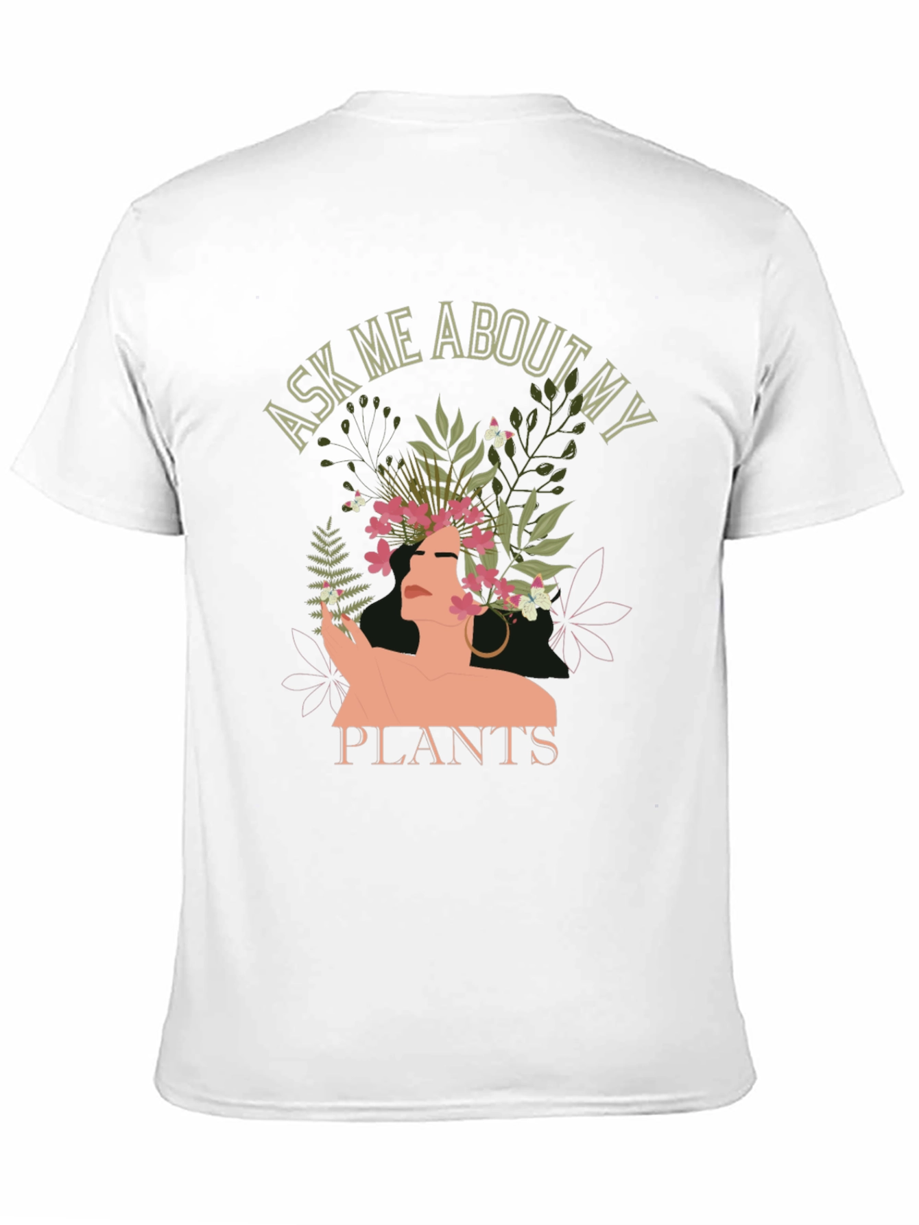 Ask Me About My Plants Graphic Tee