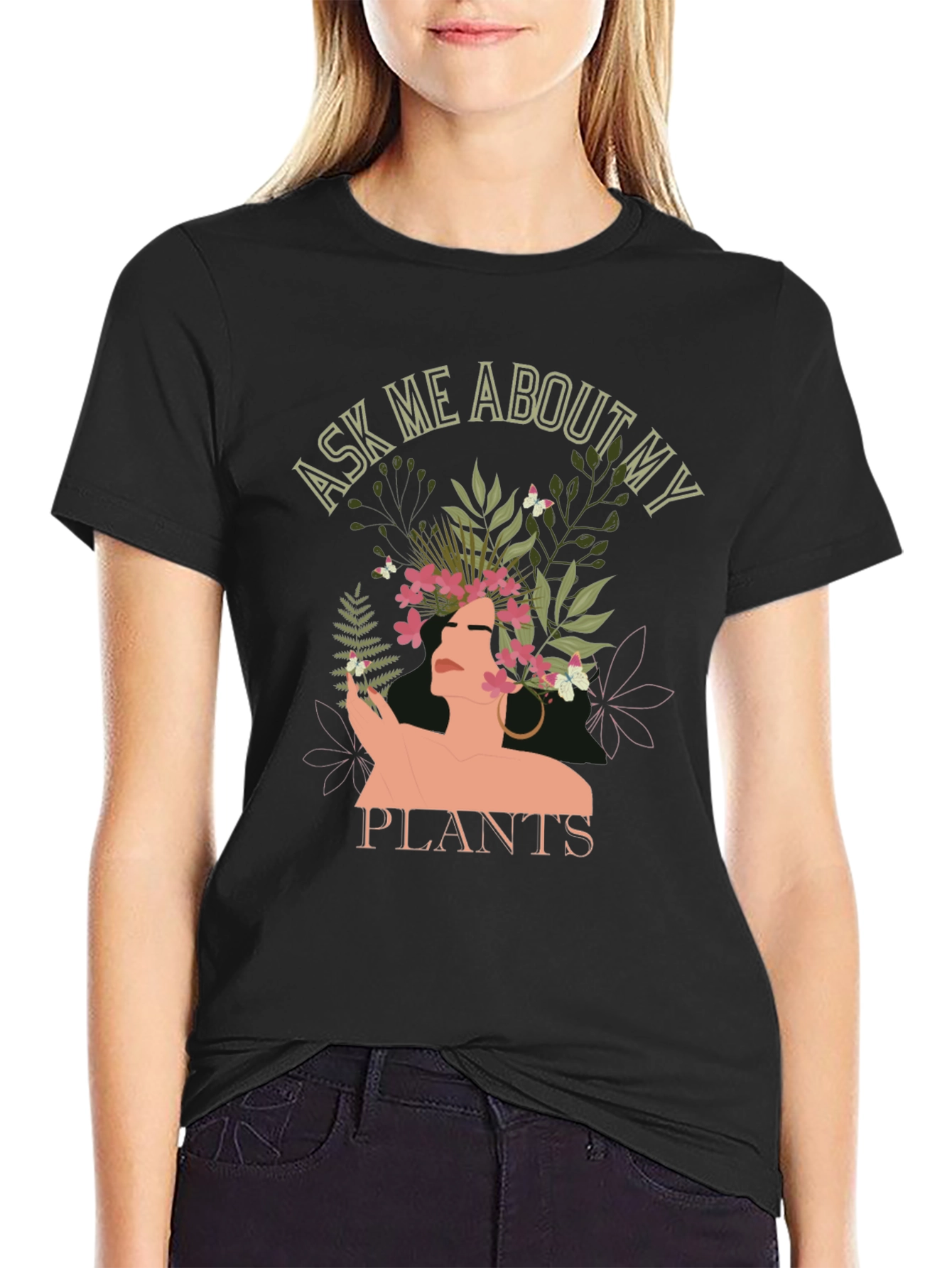 Ask Me About My Plants Graphic Tee