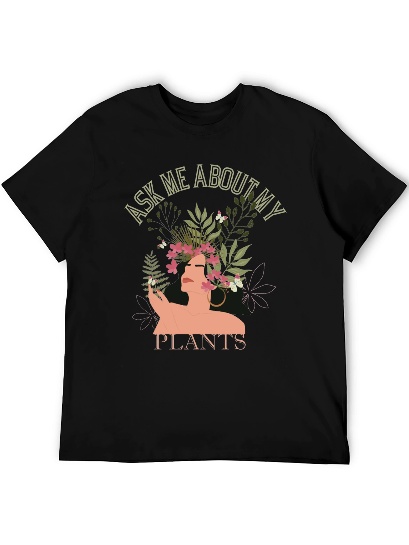 Ask Me About My Plants Graphic Tee